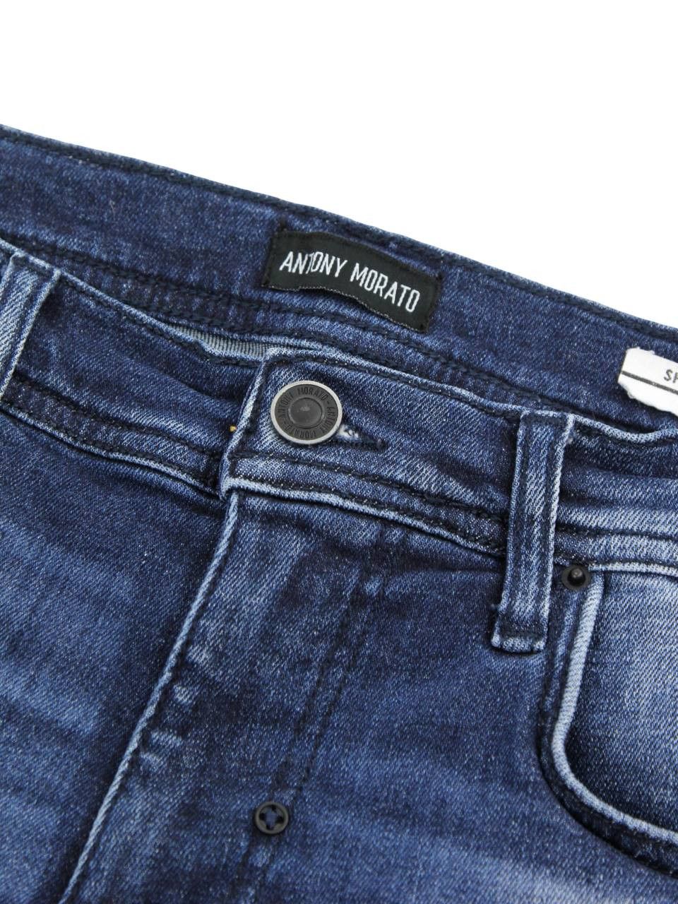 Antony Morato ANTONY MORATO Denim blue shorts Size US 30 / EU 46 - 3 Thumbnail