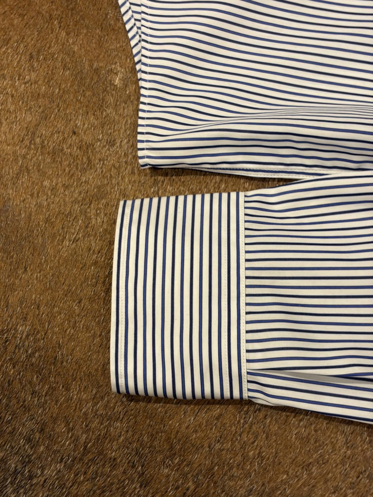 Ralph Lauren Purple Label Ralph Lauren Purple Label Bengal Stripe Shirt Size US L / EU 52-54 / 3 - 6 Thumbnail