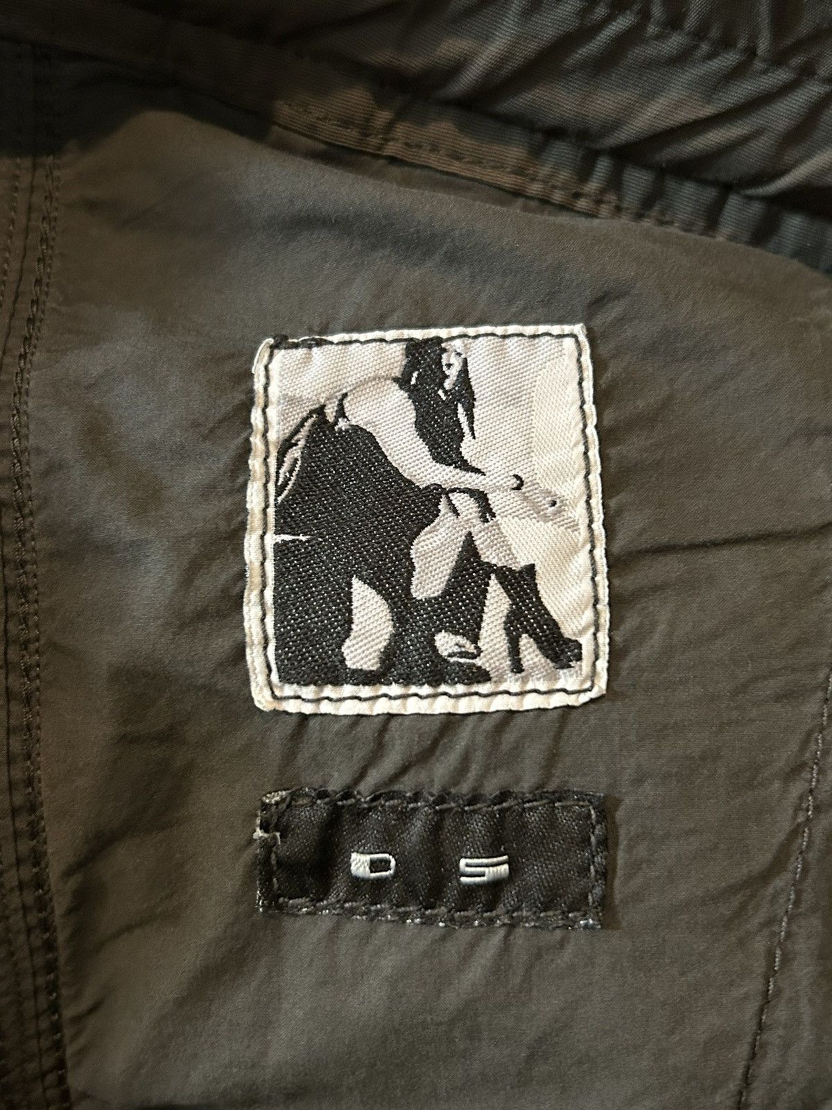 Rick Owens Drkshdw Nylon drop crotch sweatpants Size US 34 / EU 50 - 8 Thumbnail