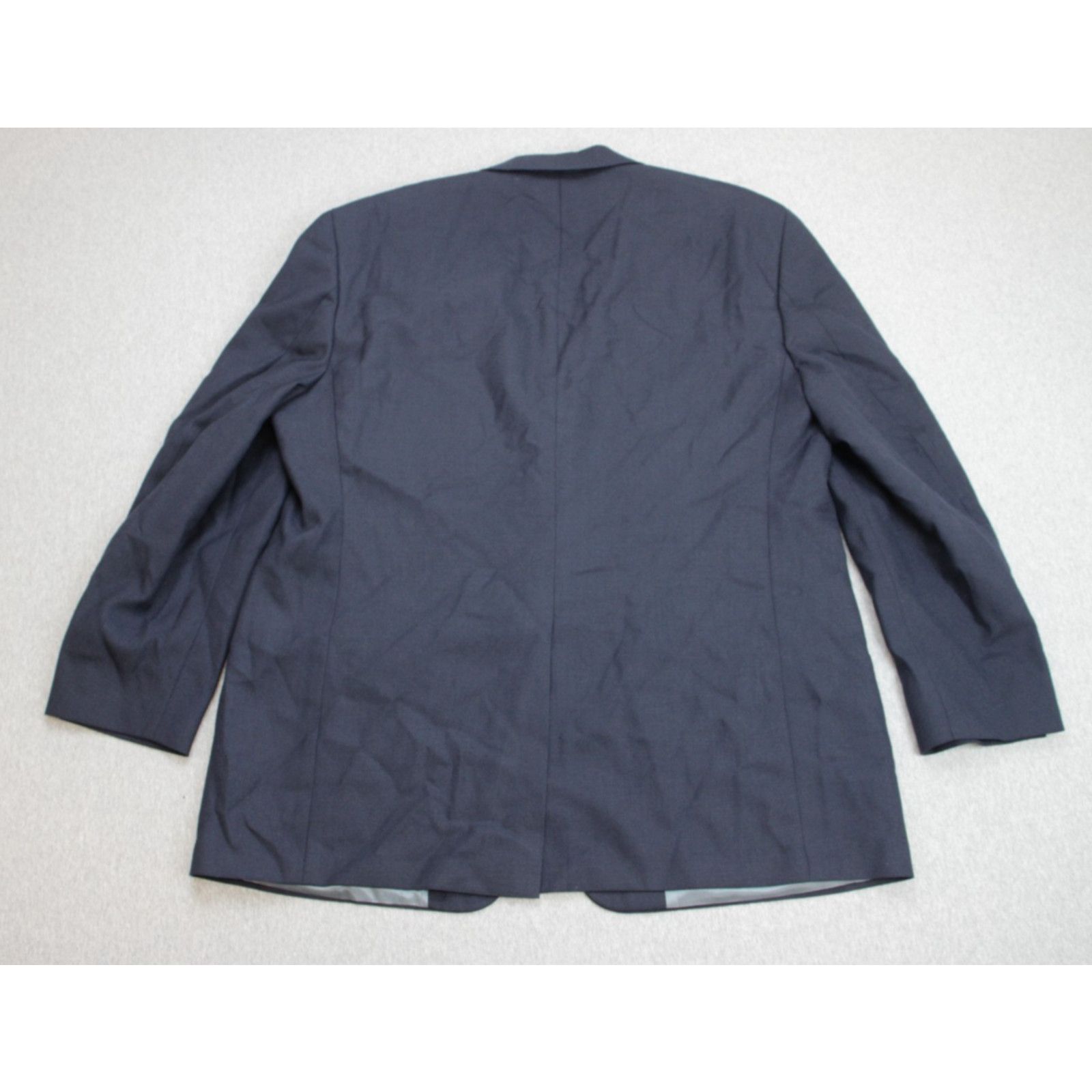Stafford Stafford Blazer Men Size 46R Navy Blue Wool Blend Size 46R - 10 Thumbnail