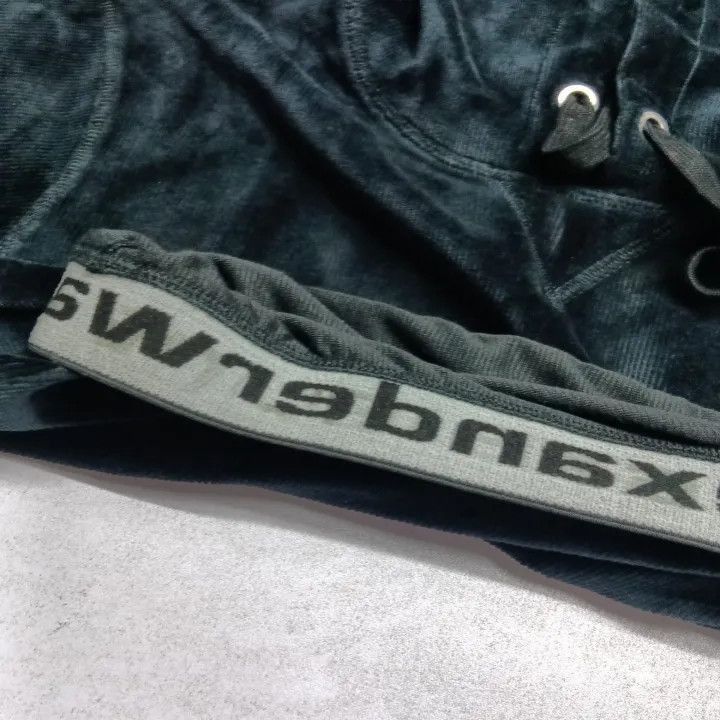 Alexander Wang Alexander Wang Black Cropped Logo Hoodie - Size L / US 10 / IT 46 - 8 Thumbnail