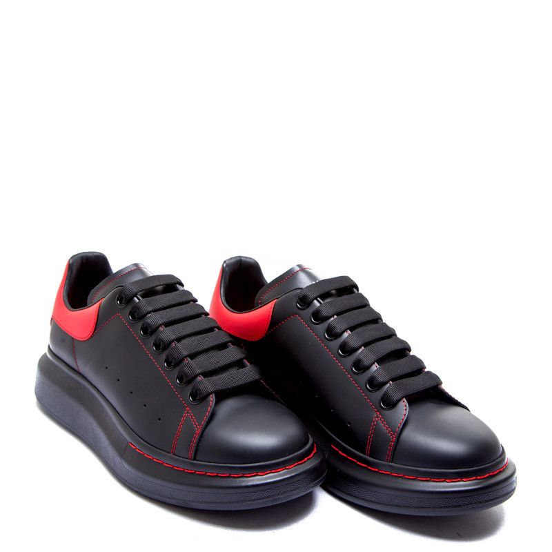 Alexander McQueen Alexander McQUEEN "Chunky Sole" Sneakers - black/red Size US 9 / EU 42 - 1 Thumbnail