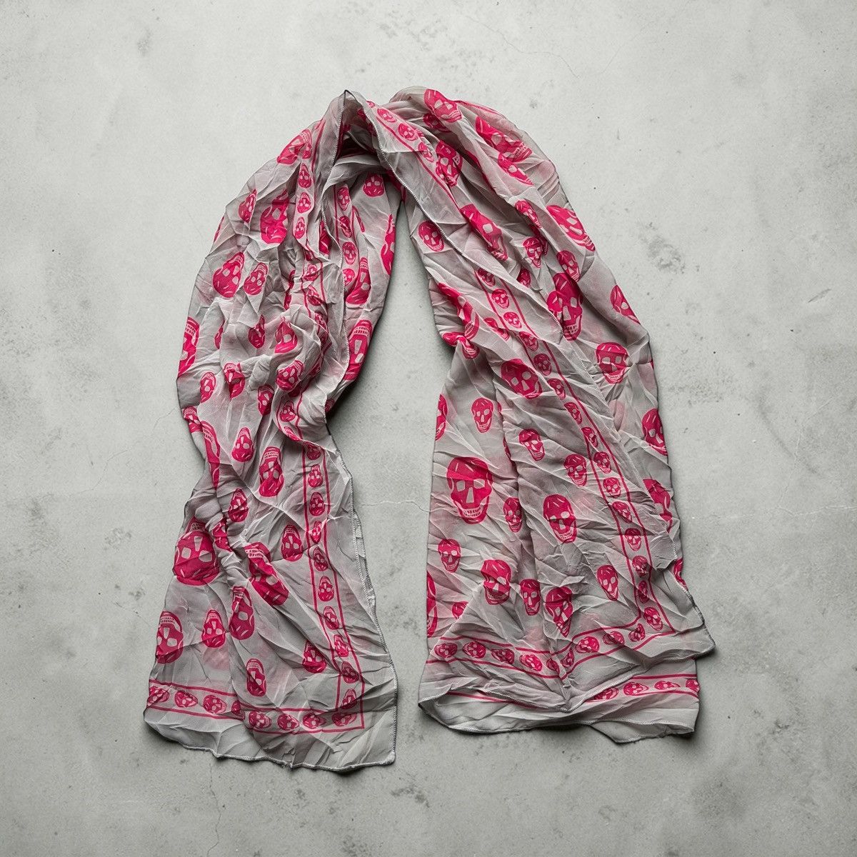 Isamu Katayama Backlash Japanese alexander mcqueen style unknwn scarf Size ONE SIZE - 1 Thumbnail