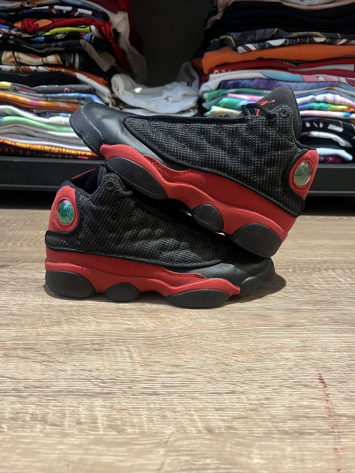 Jordan Brand Air Jordan 13 Bred GS Size 4Y 414574-004 Size US 5.5 / IT 35.5 - 1 Thumbnail