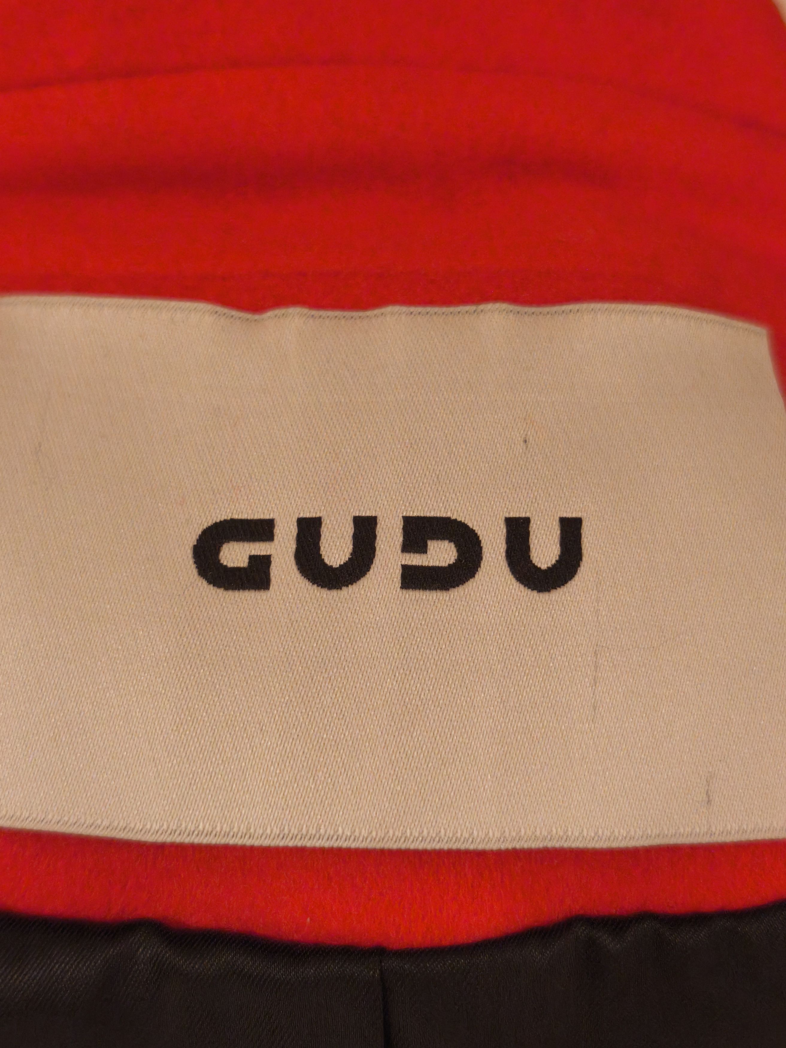 Other GUDU AW18 Red Runway Blazer – One of One Sample Size XS / US 0-2 / IT 36-38 - 4 Thumbnail