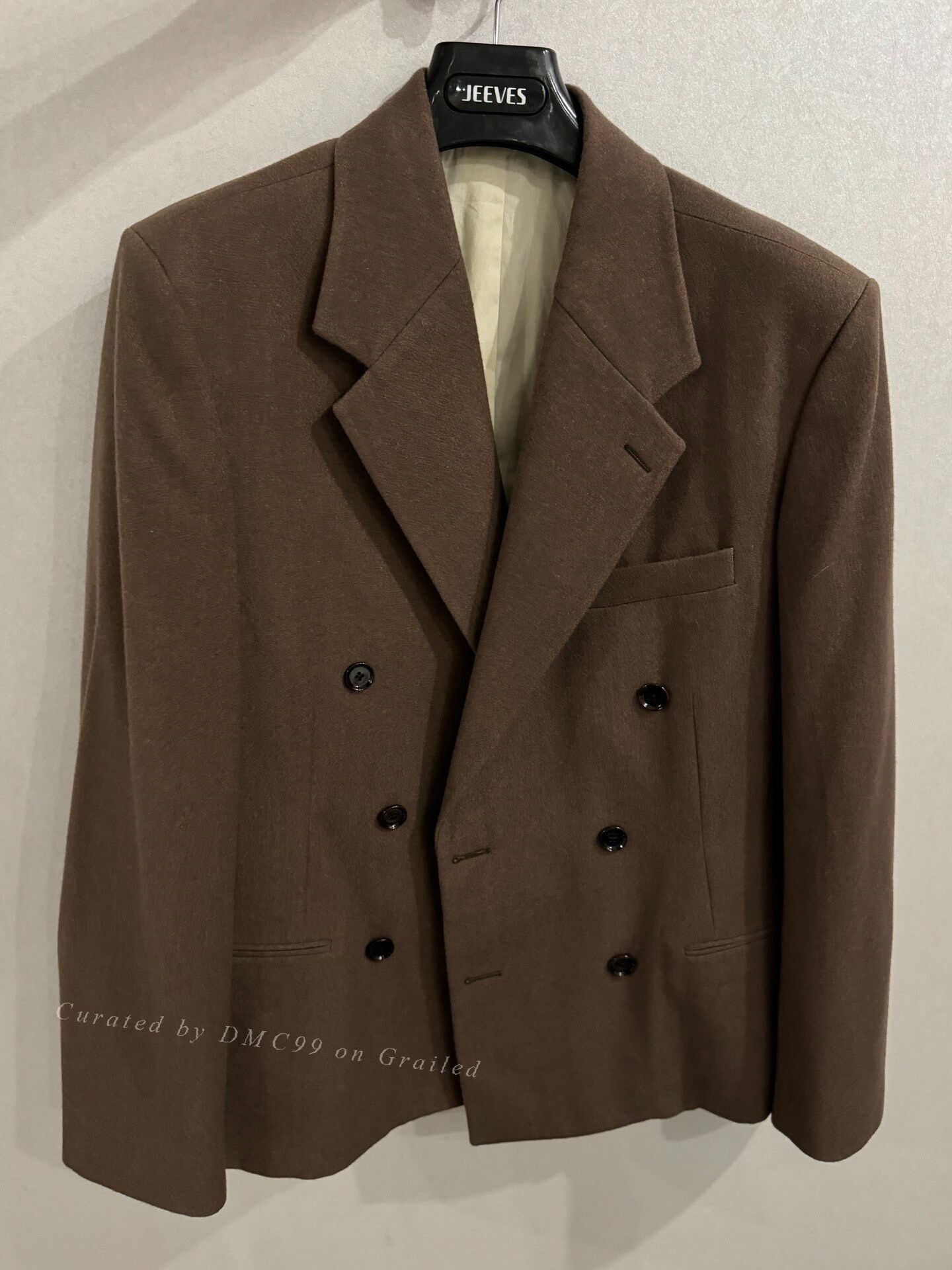 Lemaire Lemaire Brown Wool Suit Size US M / EU 48-50 / 2 - 1 Thumbnail