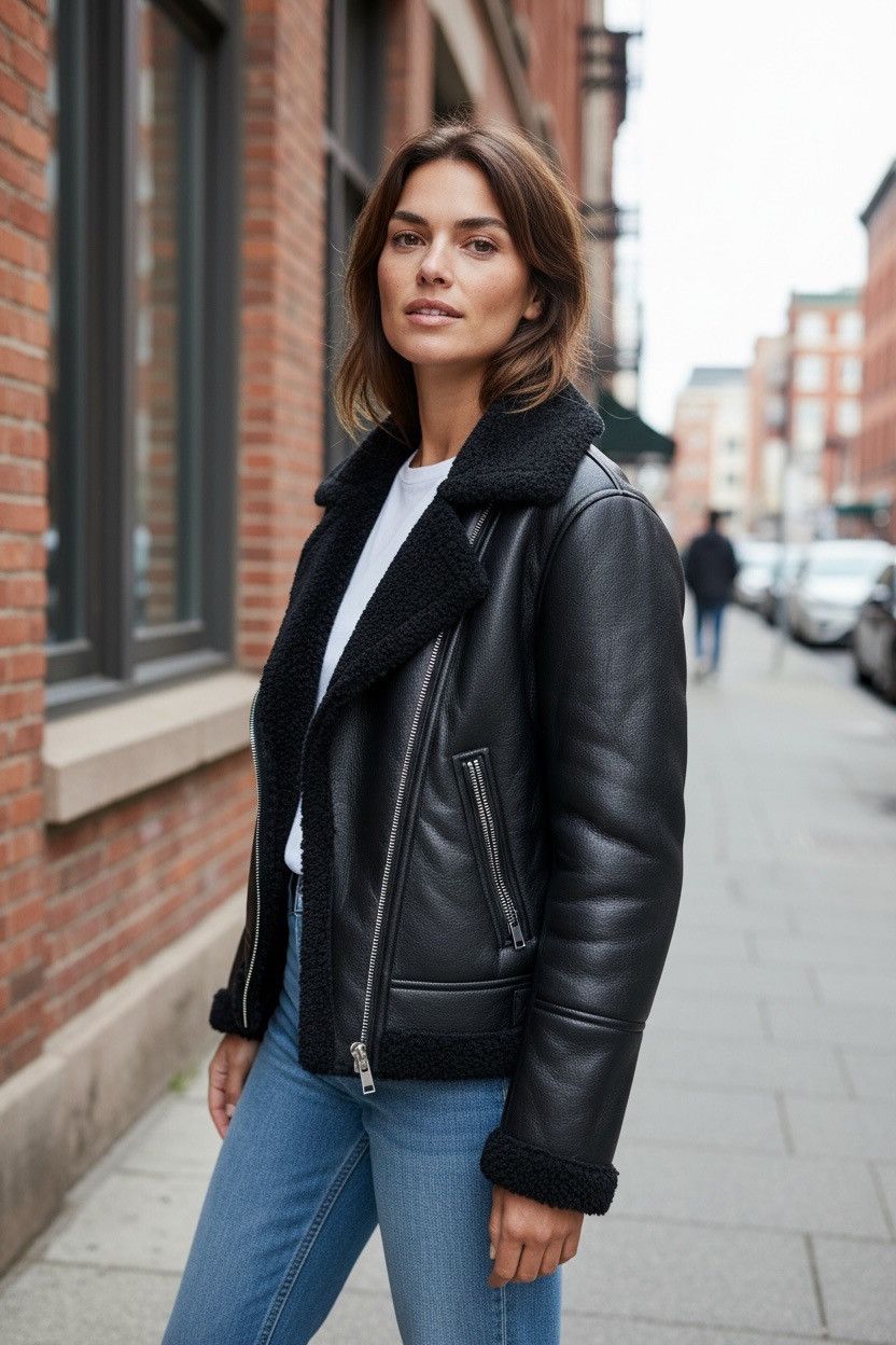 Other Women’s Sebby collection leather jacket Size L / US 10 / IT 46 - 2 Thumbnail