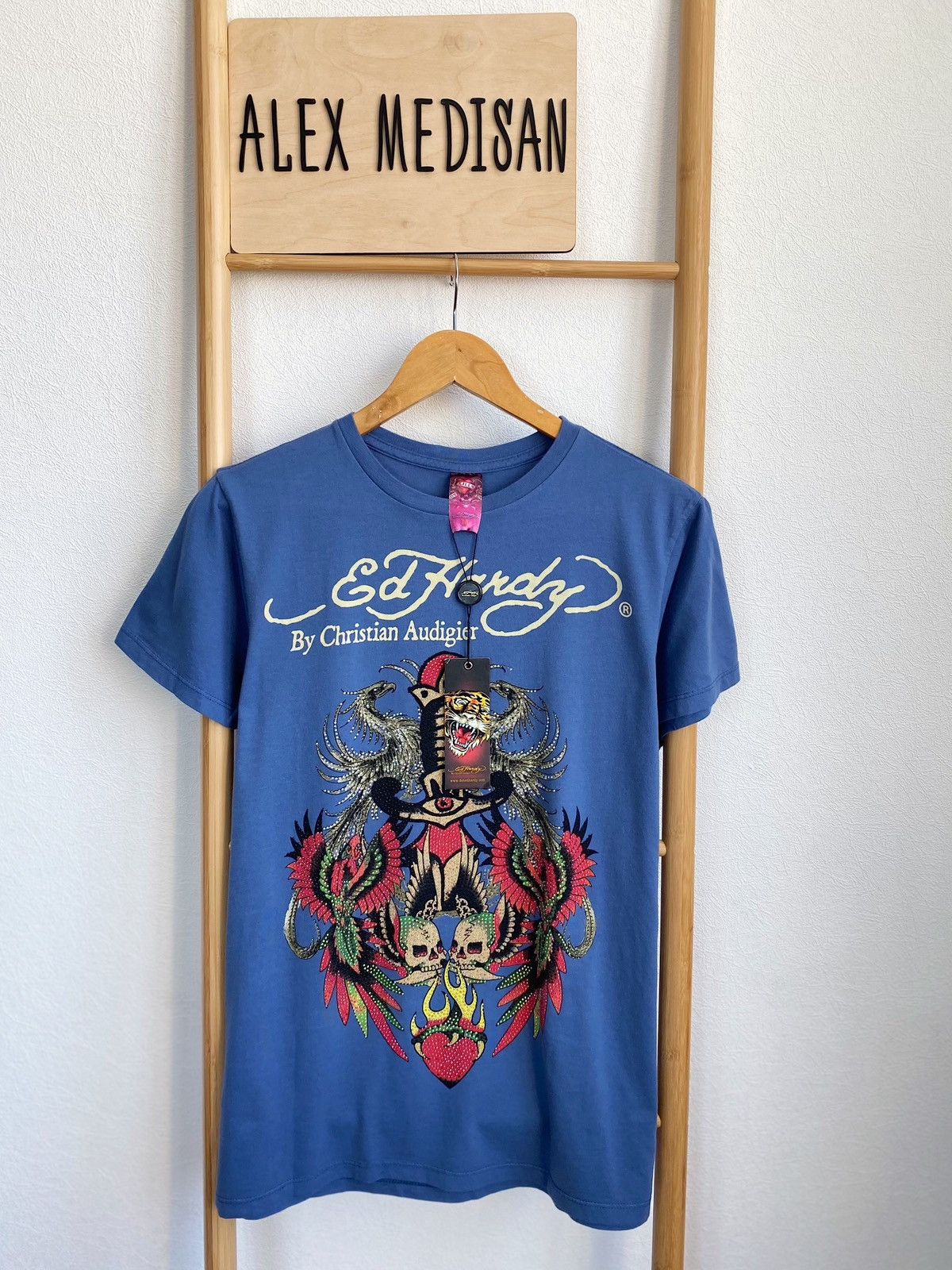 Ed Hardy Ed Hardy Dagger Birds t-shirt made in USA Size US M / EU 48-50 / 2 - 1 Thumbnail