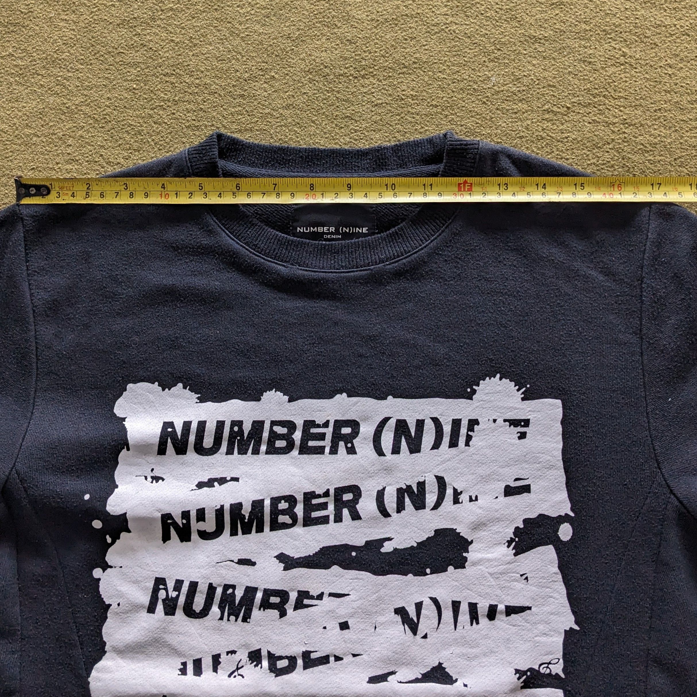 Number (N)ine Vintage NUMBER NINE Japanese Brand Sweatshirt Size US M / EU 48-50 / 2 - 5 Thumbnail