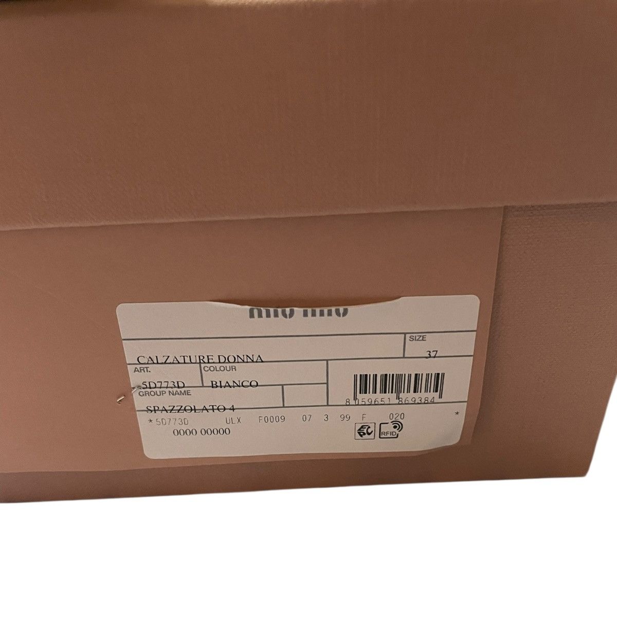 Miu Miu Loaders white leather Miu Miu size EU 37 Size US 7 / IT 37 - 7 Thumbnail