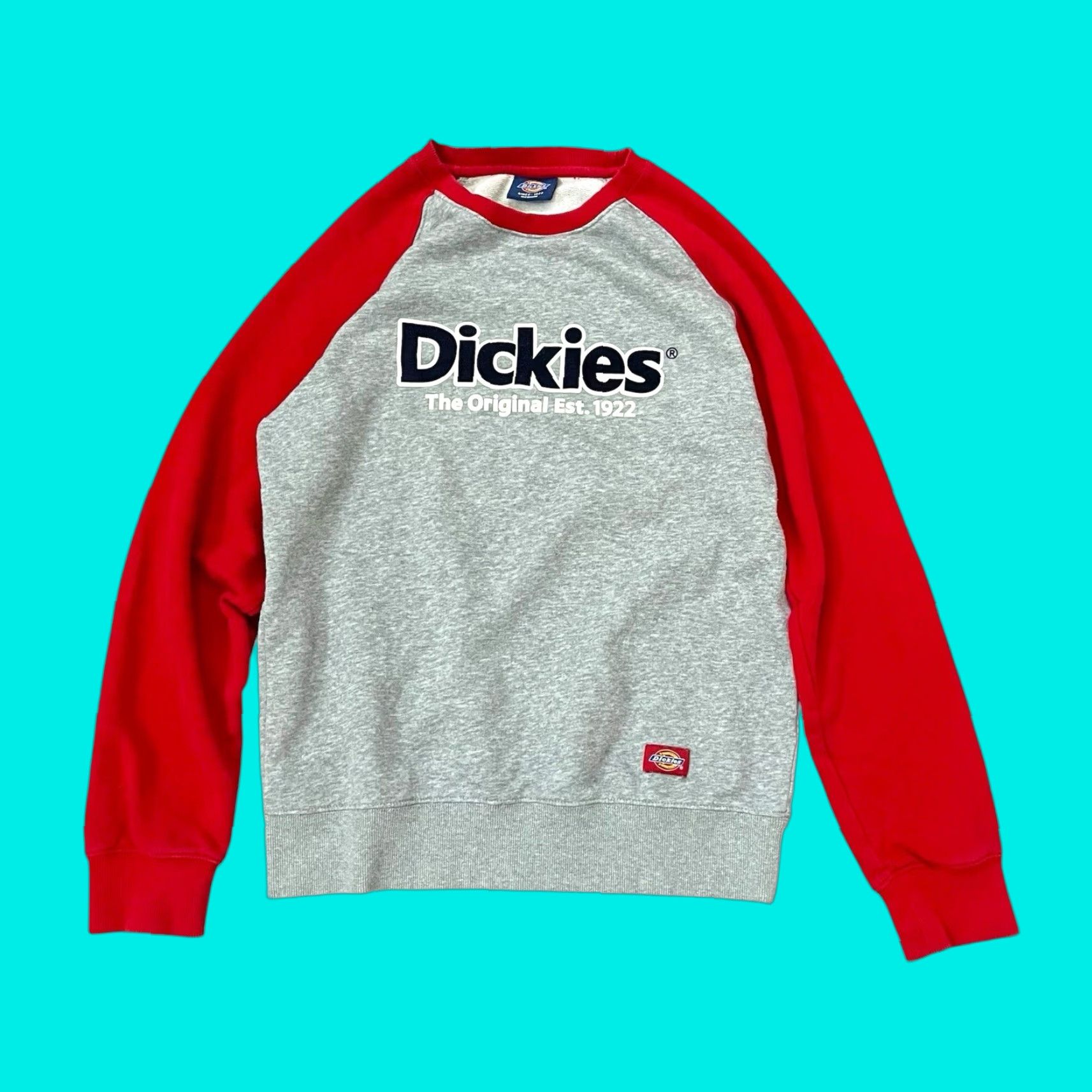 Dickies VINTAGE Dickies Sweatshirt Crewneck Men M Gray Y2K 90s Skateboarding Workwear Pullover Size US M / EU 48-50 / 2 - 1 Thumbnail