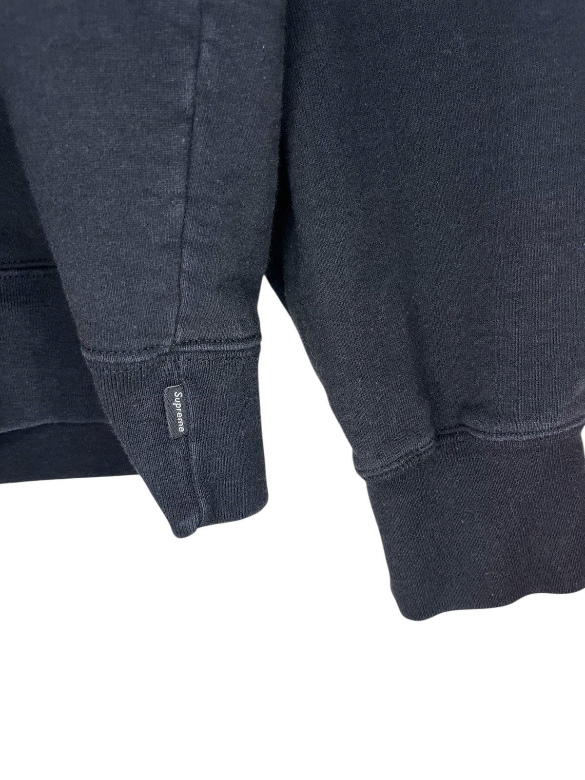 Supreme Supreme Tag Logo Hoodie Hooded Sweatshirt Black Large SS19 Size US L / EU 52-54 / 3 - 3 Thumbnail