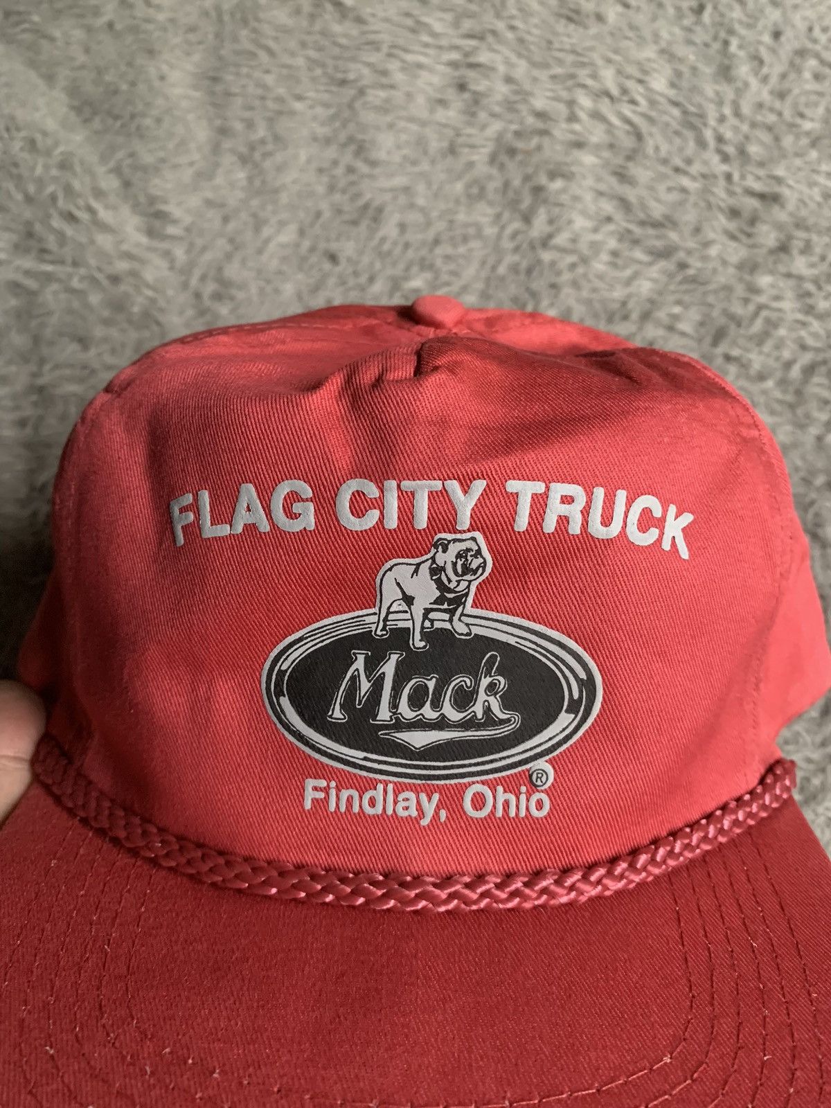Vintage Vintage Mack Trucks Rope Hat Size ONE SIZE - 2 Thumbnail
