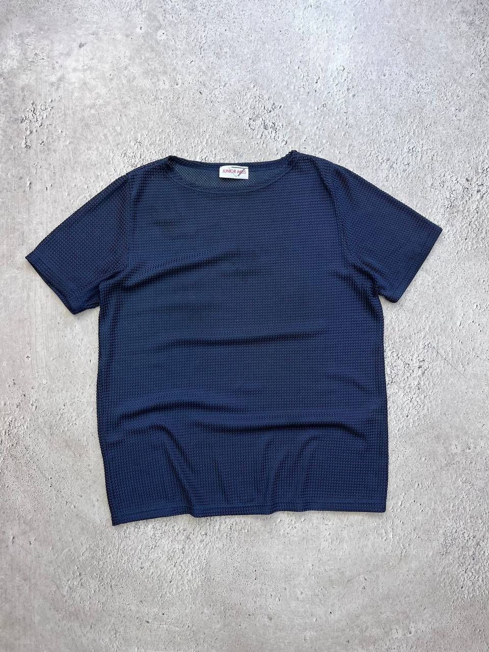 Hysteric Glamour × Japanese Brand VINTAGE Y2K JPG STYLE Japanese brand Fishnet mesh Tshirt Size US L / EU 52-54 / 3 - 1 Thumbnail