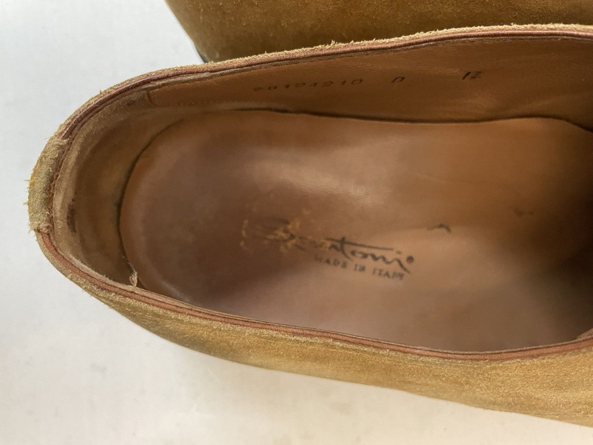 Santoni Square Toe Suede Derby Size US 12 / EU 45 - 6 Thumbnail