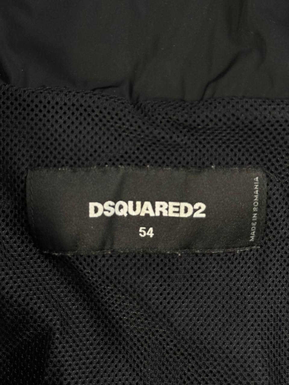 Dsquared2 DSQUARED2 Reflective Logo Print Sleeve Zip Jacket Size US L / EU 52-54 / 3 - 8 Thumbnail