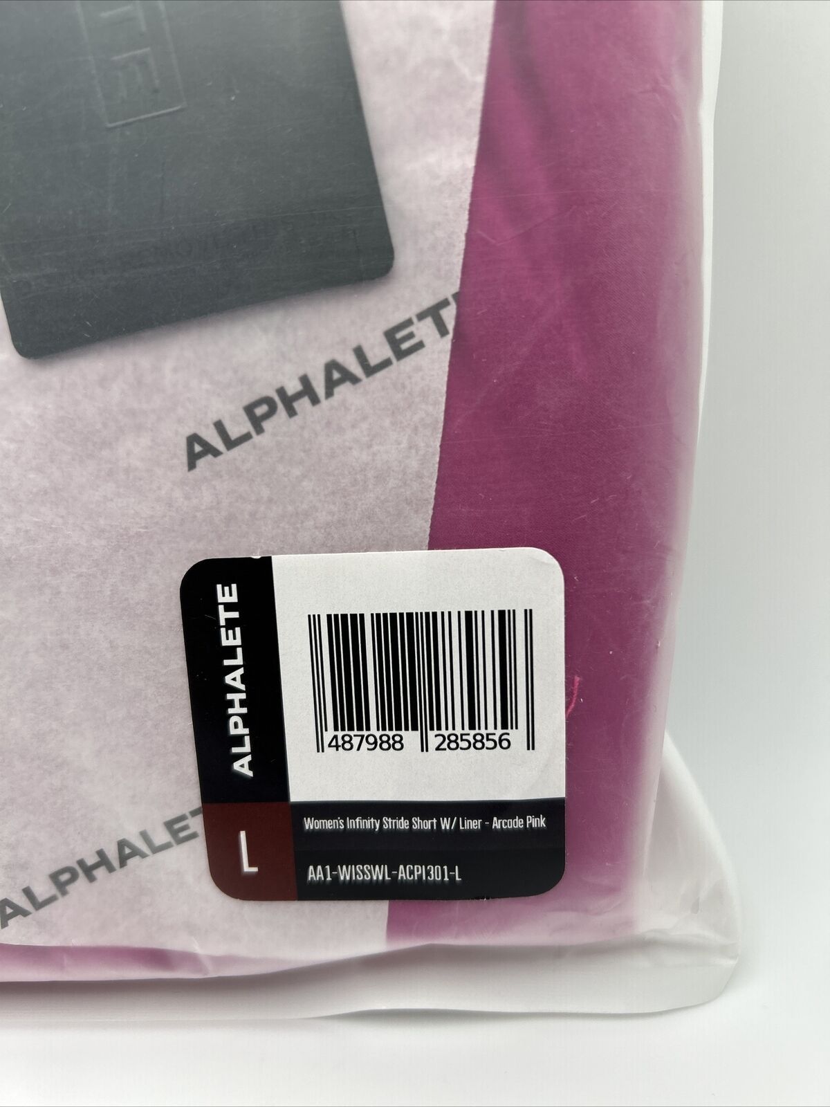 Alphalete Athletics NWT Alphalete Women's Infinity Stride Short w Liner - L - A Size 34" / US 12 / IT 48 - 4 Thumbnail