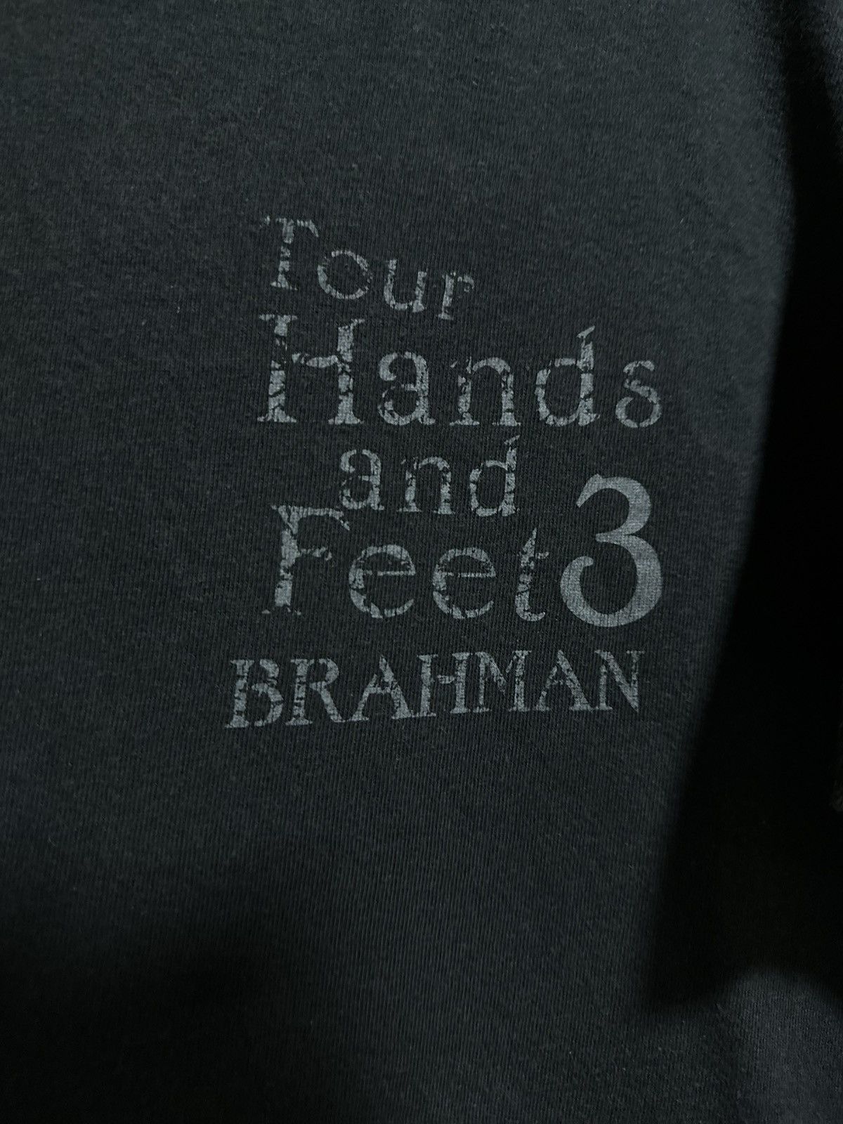 Band Tees × Vintage Brahman Tour Hand And Feet 3 Tee Size US L / EU 52-54 / 3 - 6 Thumbnail