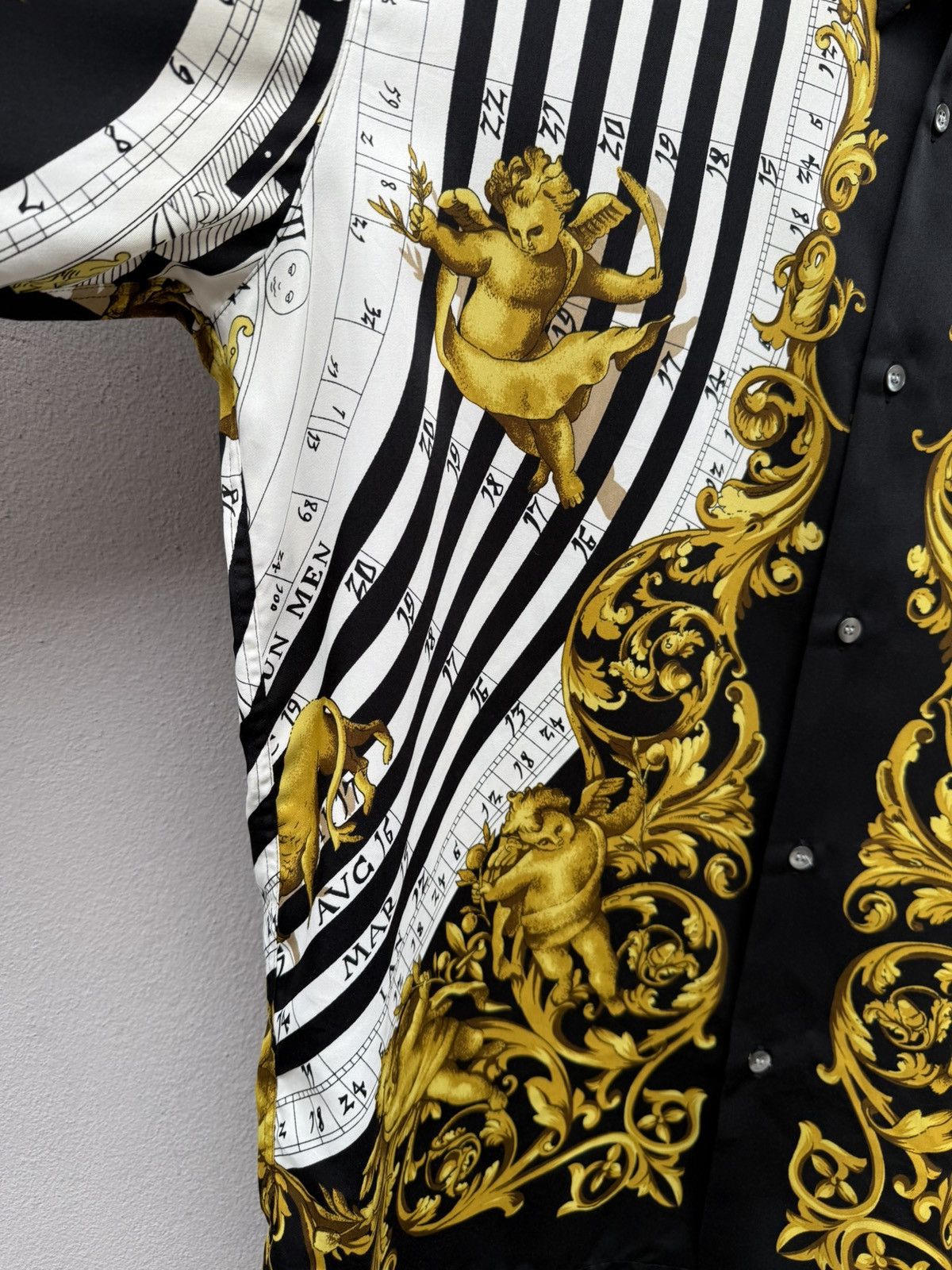Junya Watanabe 💥GRAIL💥 Vintage Luxurious JUN MEN Fullprint Printed Calender Size US L / EU 52-54 / 3 - 7 Thumbnail