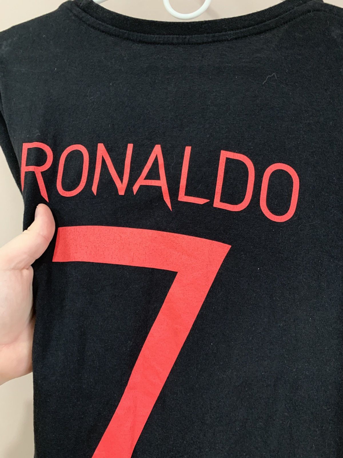 Adidas Manchester United Football T Shirt Adidas Soccer RONALDO #7 Size US XL / EU 56 / 4 - 9 Thumbnail
