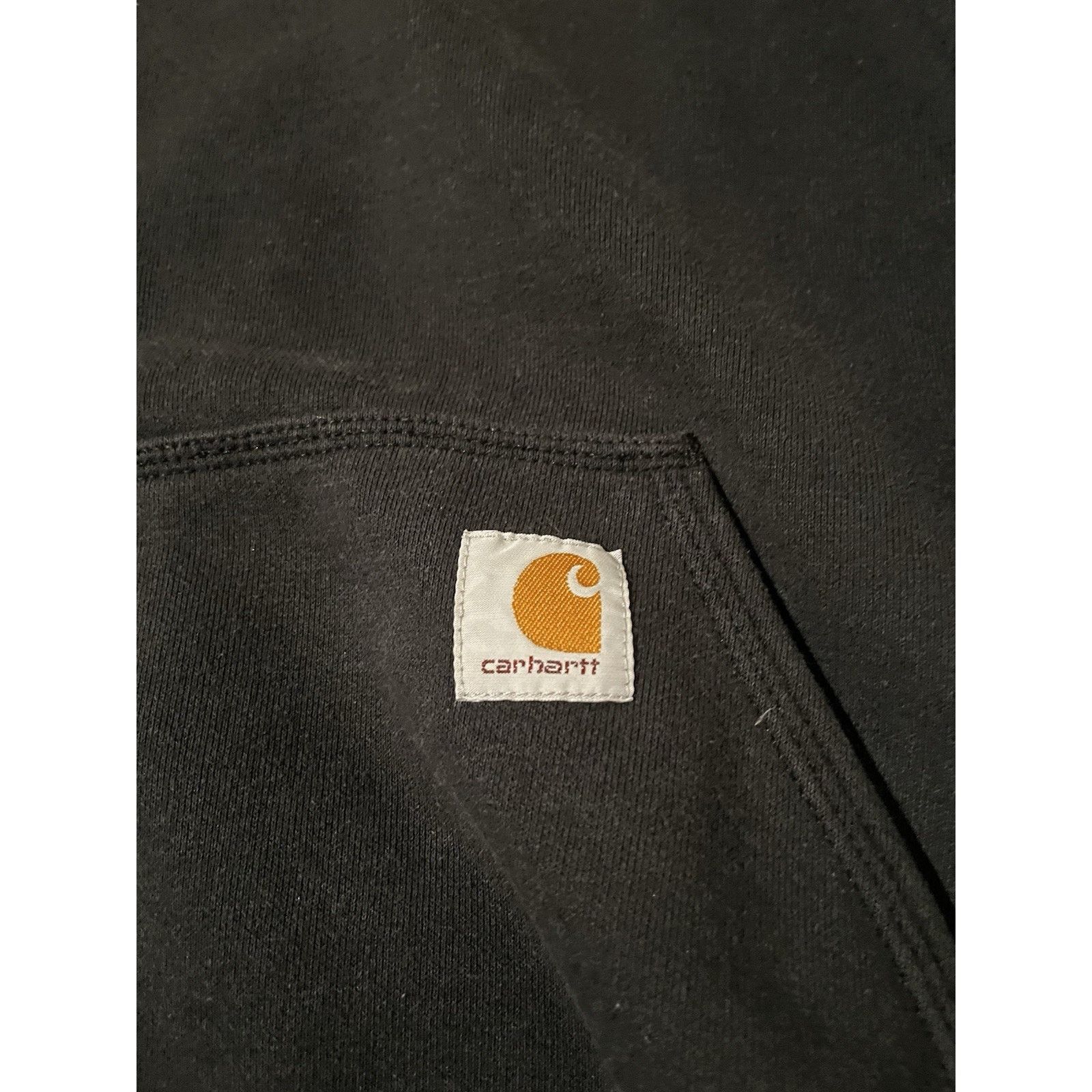 Carhartt Carhartt Hoodie Men’s Small Black Faded Original Fit Size US S / EU 44-46 / 1 - 3 Thumbnail