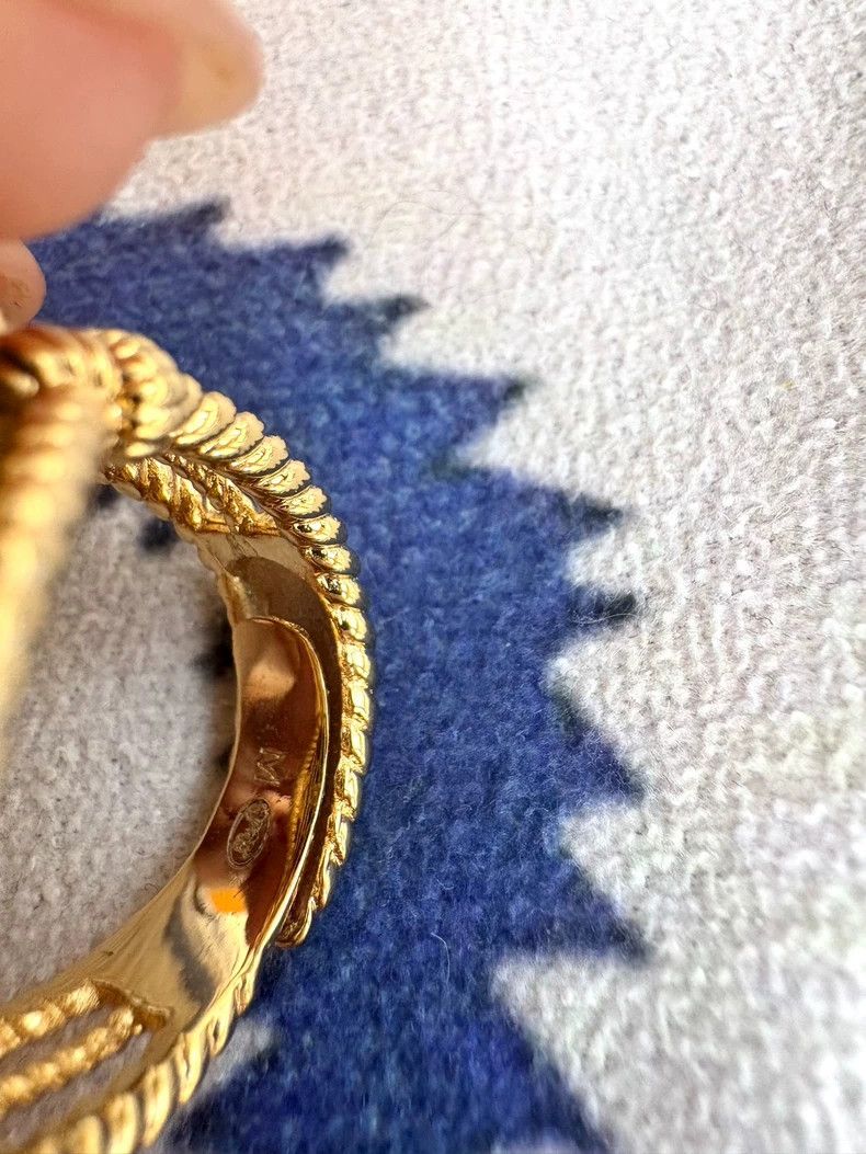 Vivienne Westwood Vivienne Westwood Purple full diamond triangular prism rin Size ONE SIZE - 6 Thumbnail