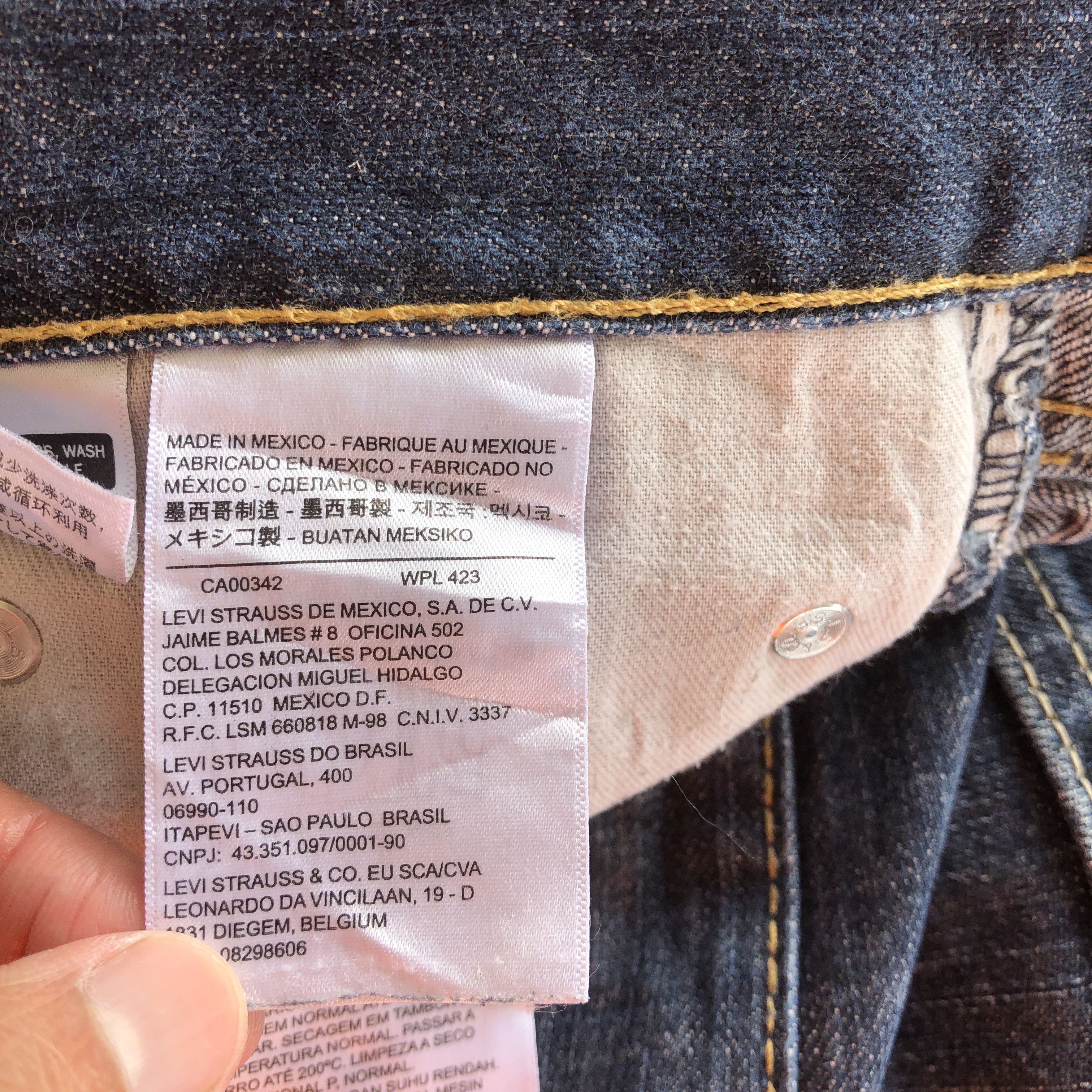 Levi's Crazy Y2K Baggy Levi's 559 Jeans Dark Blue Levis Cyber Denim Size US 42 / EU 58 - 10 Thumbnail