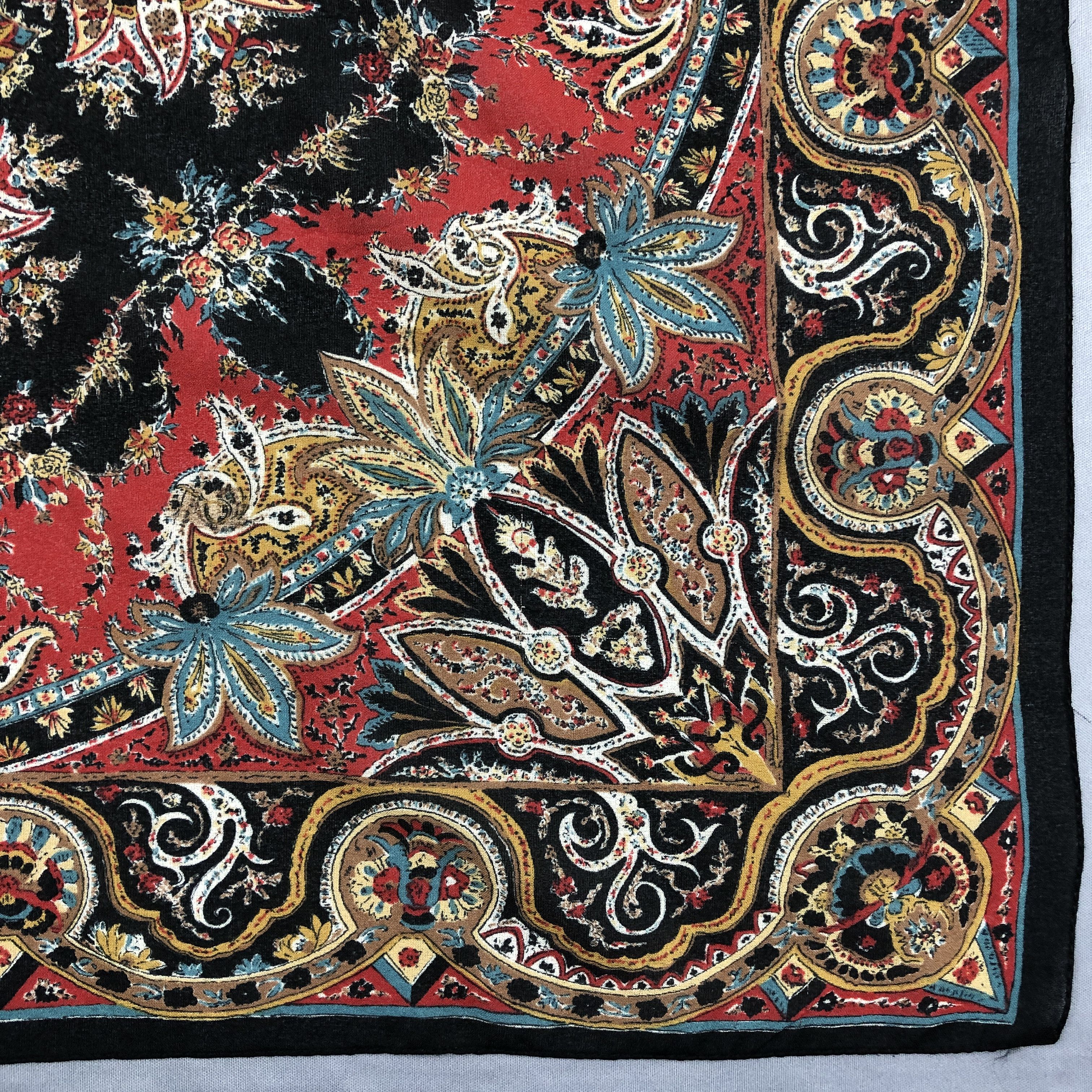 Other × Vintage Vintage Tie Rack Scarf SILK Scarf Twill Stole Wraps Scarves Size ONE SIZE - 11 Thumbnail
