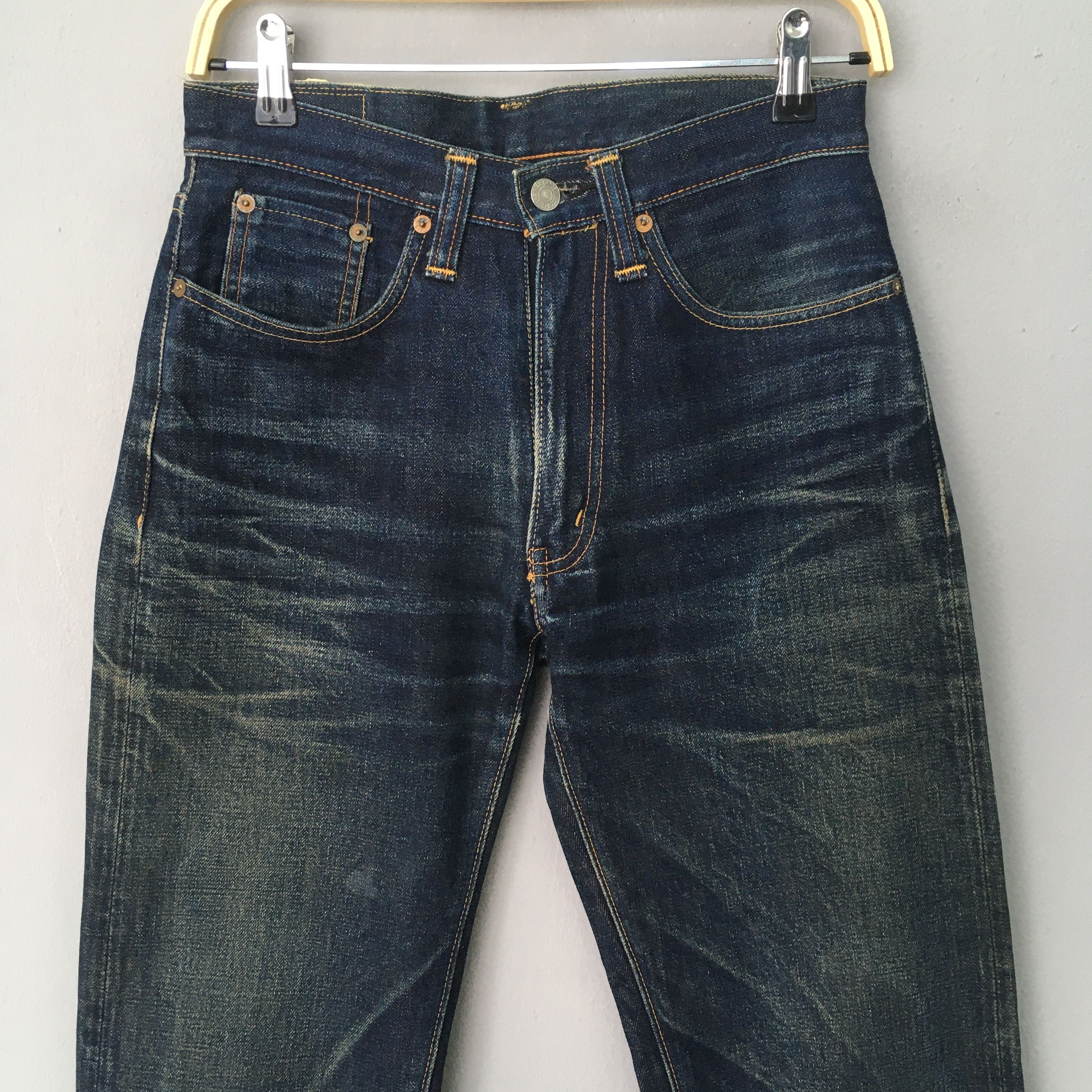 Sugar Cane Size 28x32.5 Vintage Sugar Cane Japan Denim S1480 Size US 28 / EU 44 - 2 Thumbnail