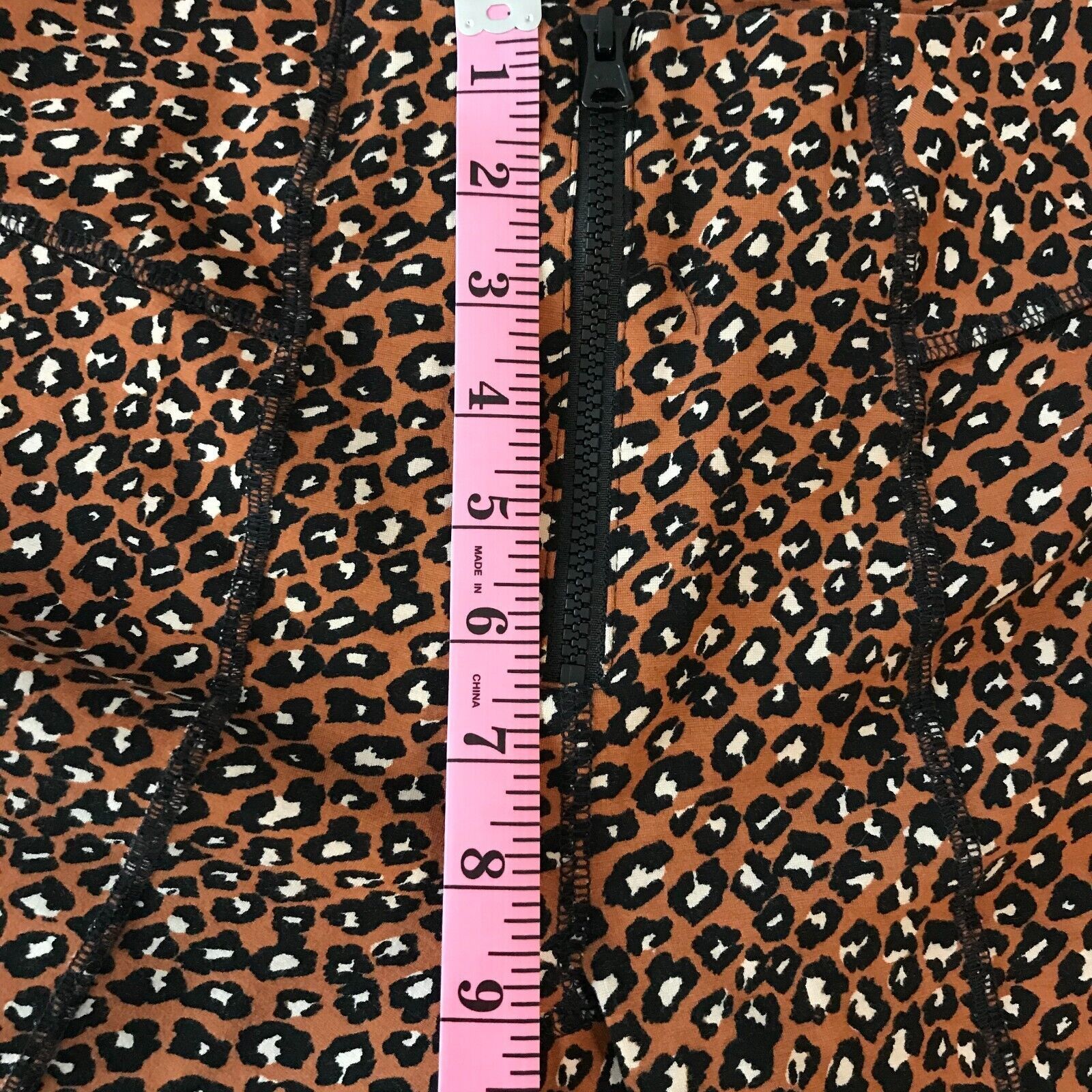 Free People Free People Women's Lucky Strike Leopard Print Biker Shorts Size 25" / US 0 / IT 36 - 6 Thumbnail