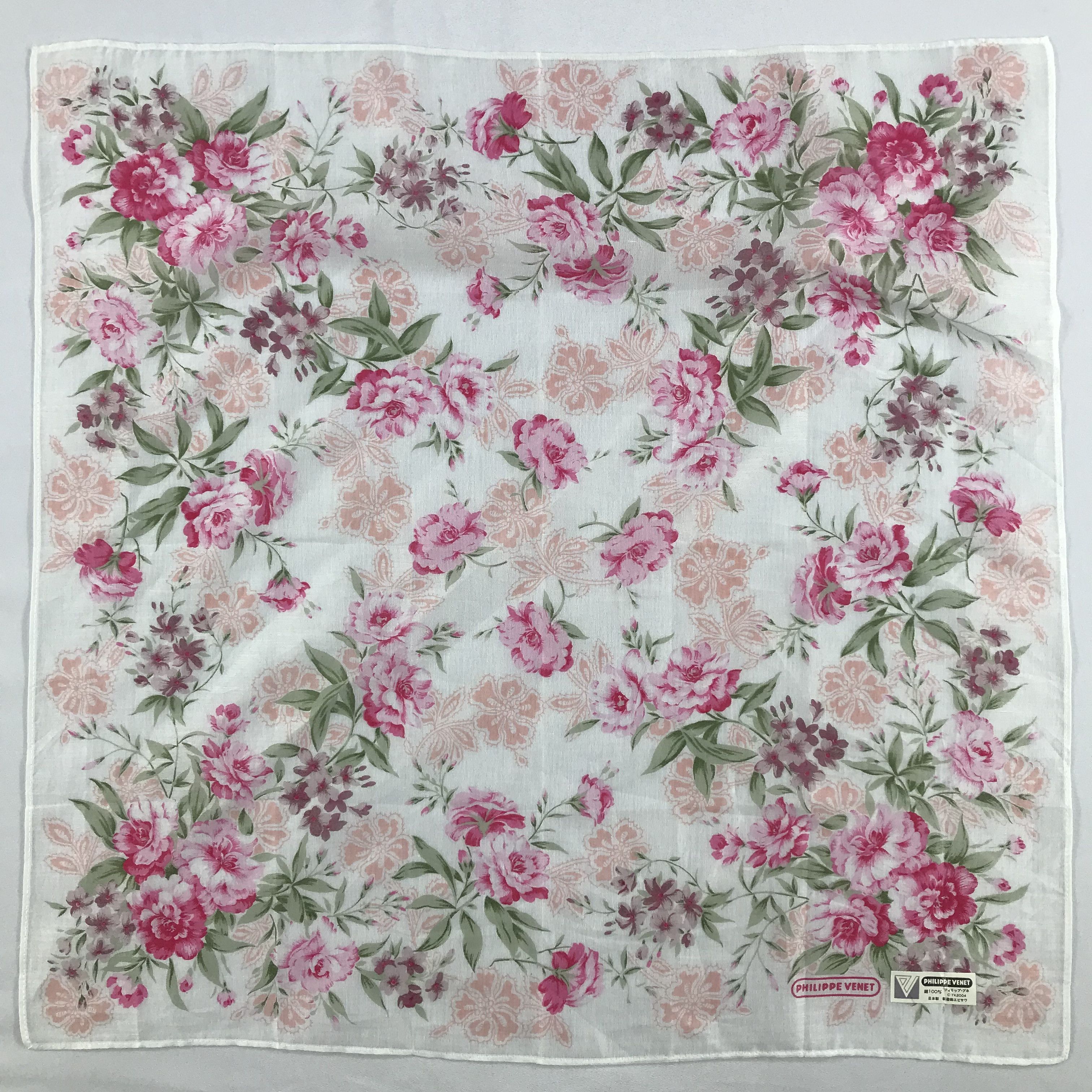 Vintage Philippe Venet Bandana / Handkerchief / Neckerchief - S2674 Size ONE SIZE - 1 Thumbnail