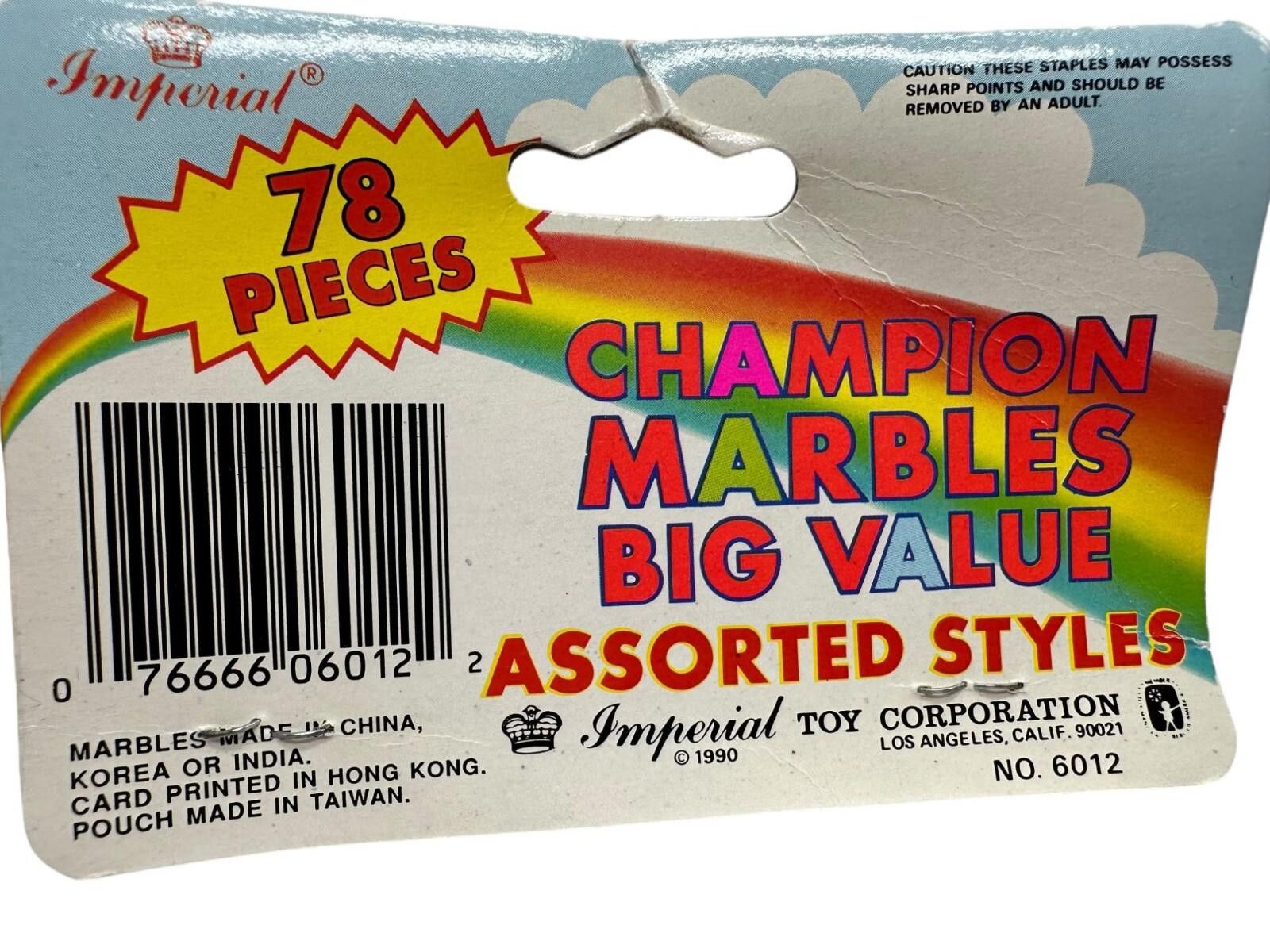 Other Marbles 78 Pcs Assorted Styles 1990 Imperial Toy Corp Size ONE SIZE - 3 Thumbnail