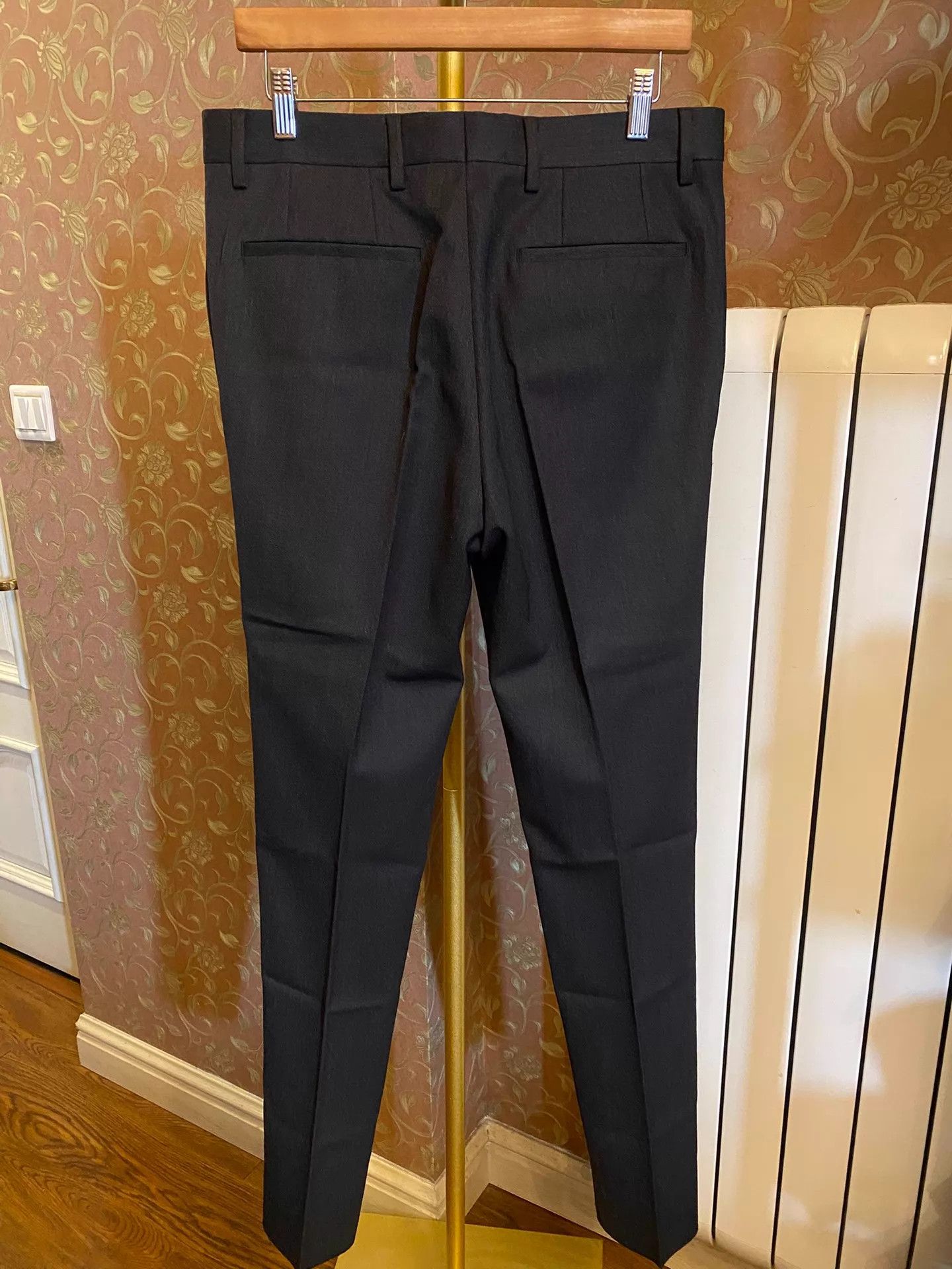Burberry Burberry London Heavy Wool Charcoal Pants Italy 48 Size US 32 / EU 48 - 3 Thumbnail