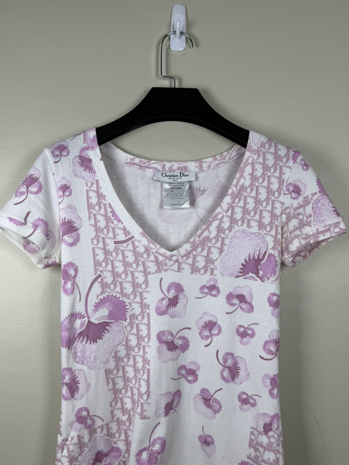 Dior Dior by John Galliano 2003 Cherry Blossom Top Size M / US 6-8 / IT 42-44 - 2 Thumbnail