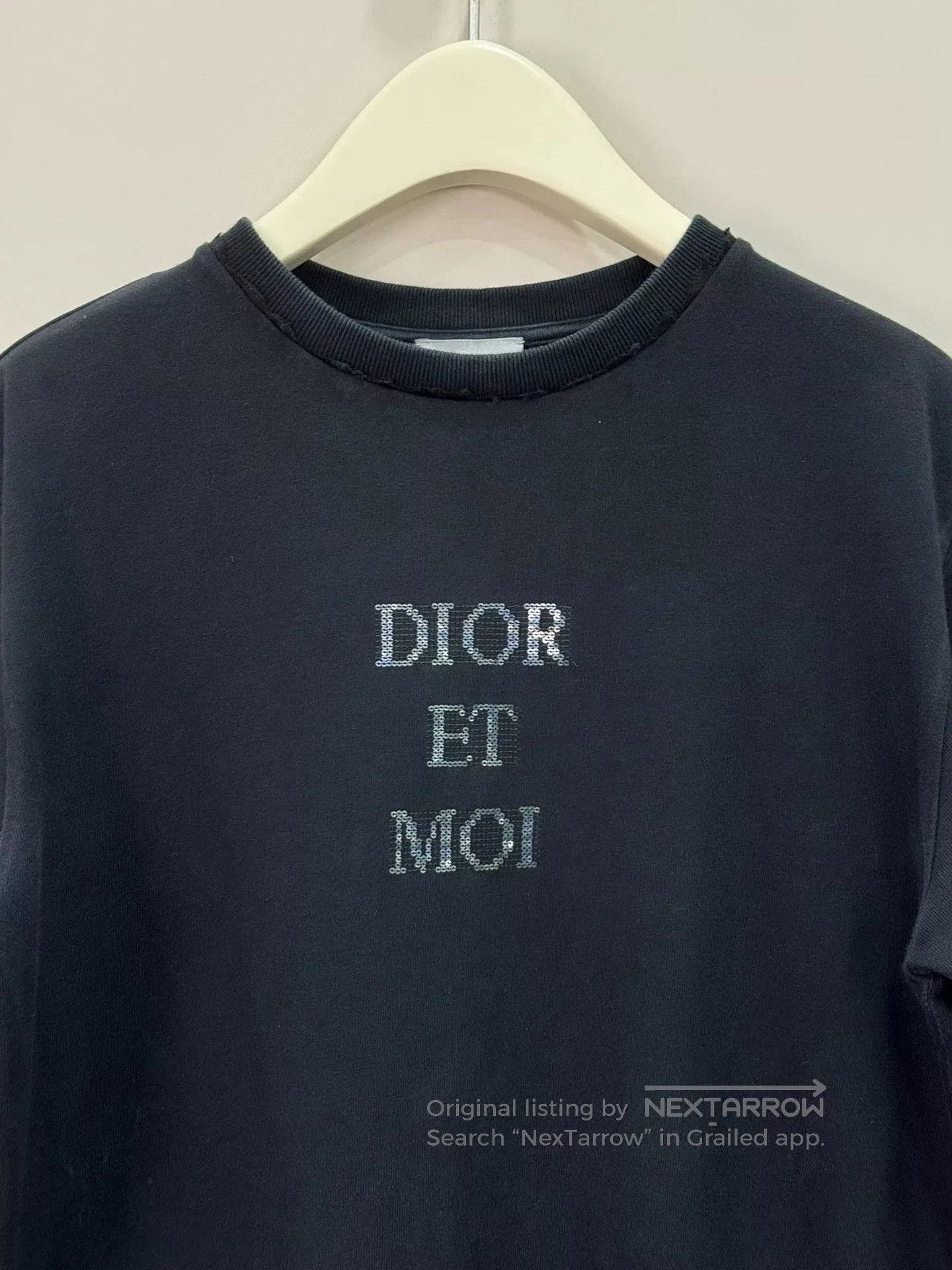 Dior Dior Sequined Short Sleeve T-Shirt XS. Size XS / US 0-2 / IT 36-38 - 3 Thumbnail