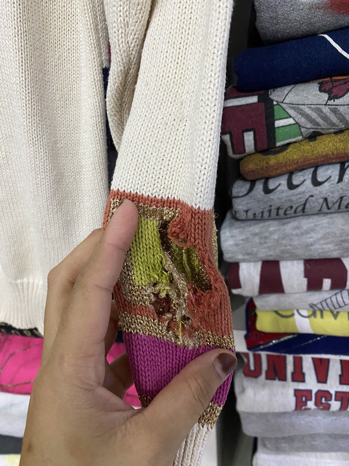 Japanese Brand × Vintage Vintage Jean Feldinand Knitwear Size US S / EU 44-46 / 1 - 12 Thumbnail