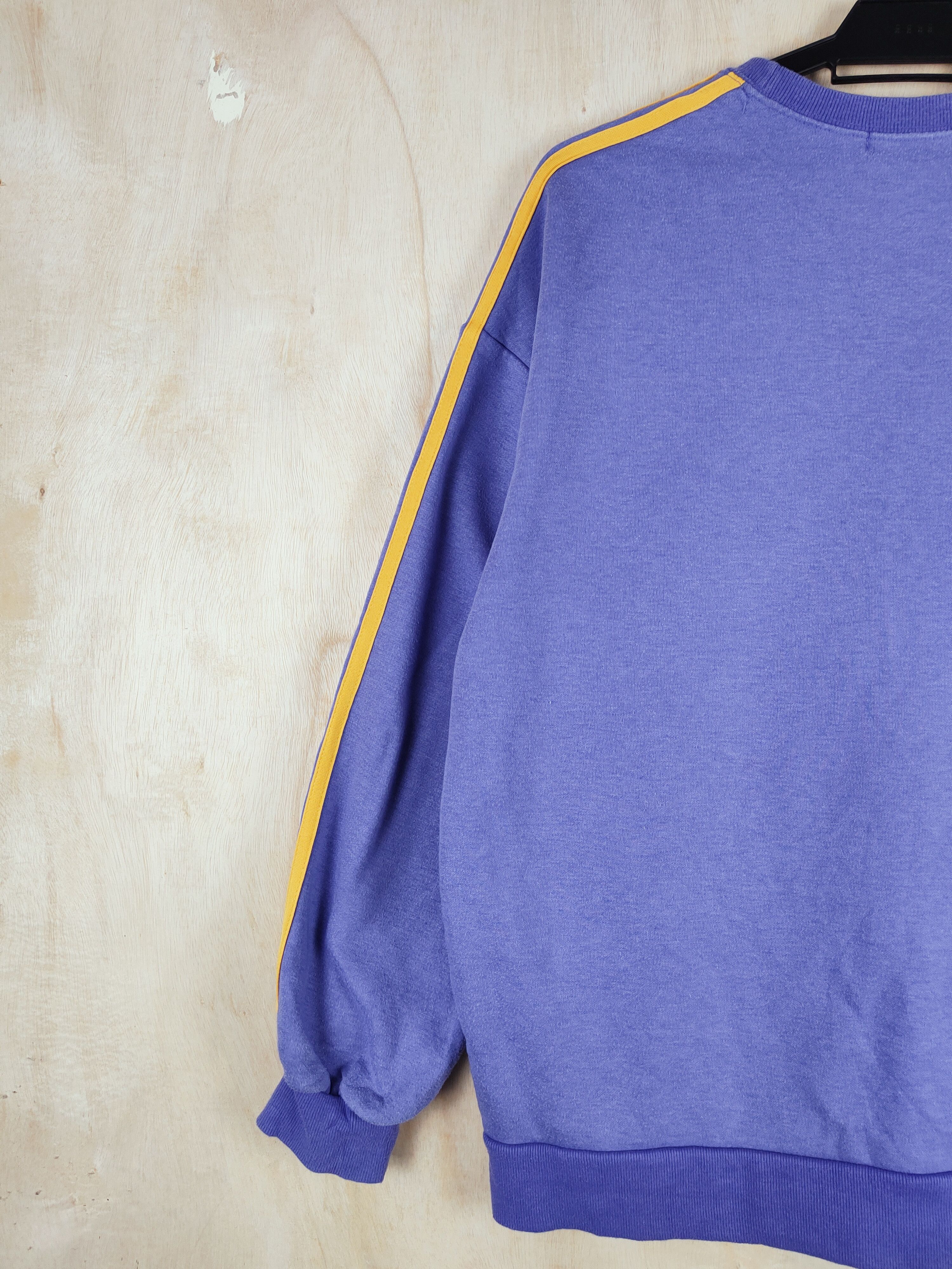Japanese Brand 8 Plan Purple vintage Sweatshirts #S2601 Size US L / EU 52-54 / 3 - 8 Thumbnail