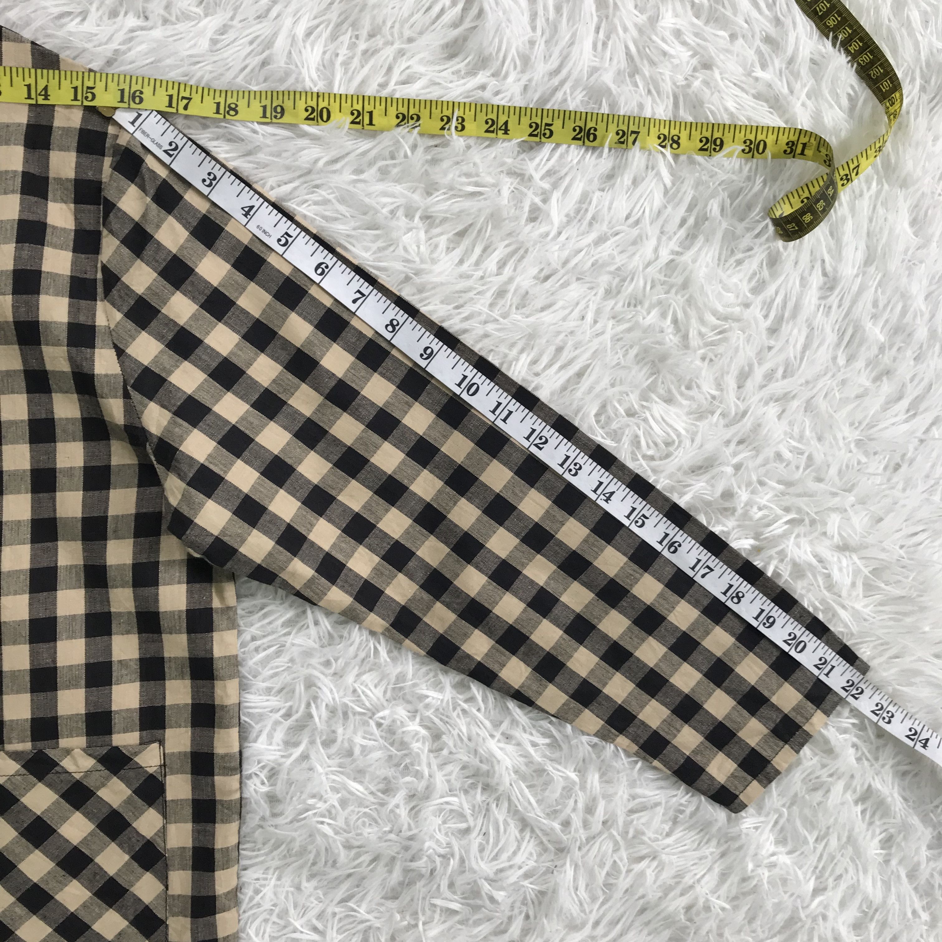 Japanese Brand Kureyon checked jacket Size M / US 6-8 / IT 42-44 - 5 Thumbnail