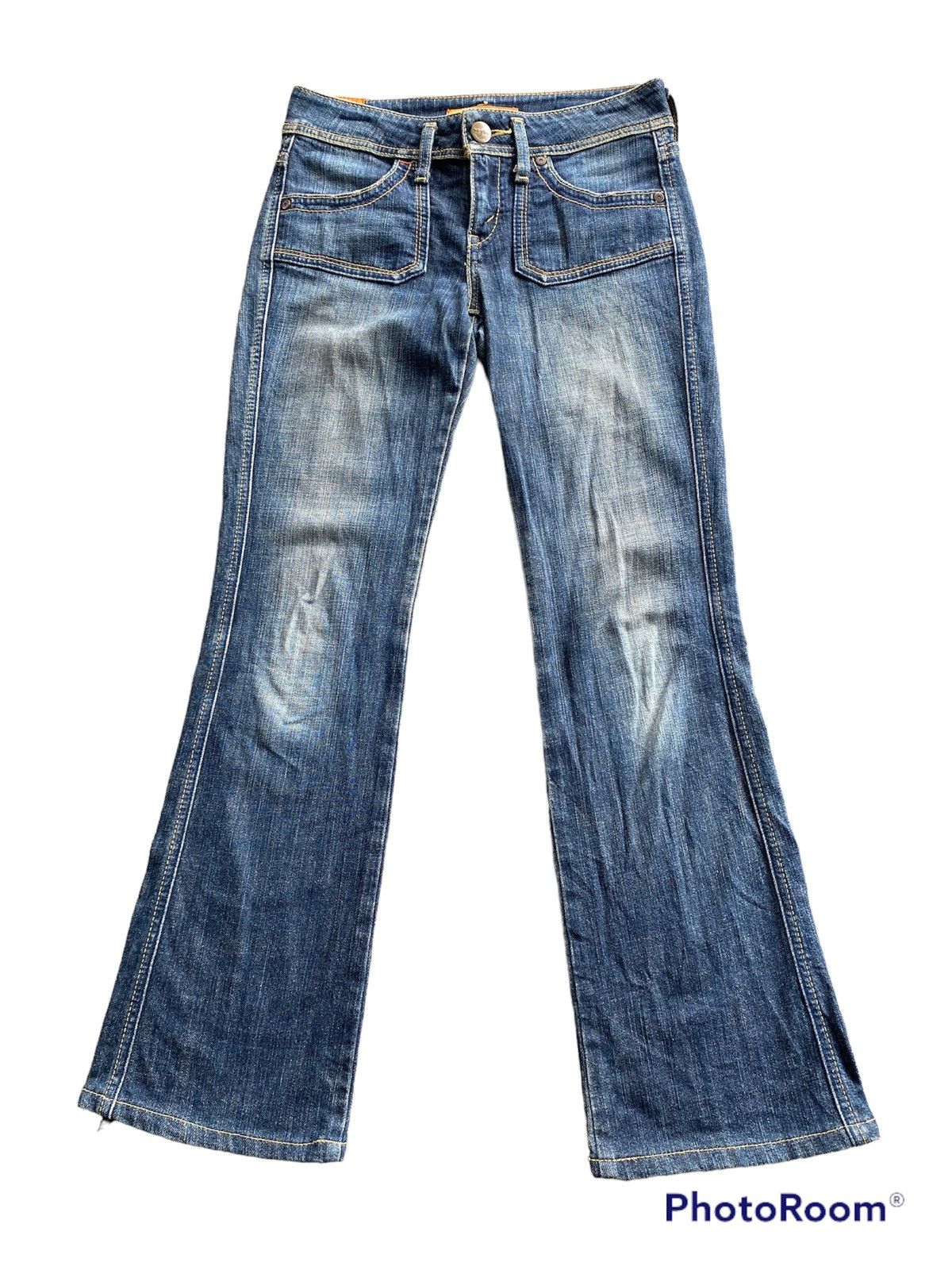 Levi's × Vintage Flare Jeans Levi’s Lady Style Mud Rusty Size 28" / US 6 / IT 42 - 7 Thumbnail