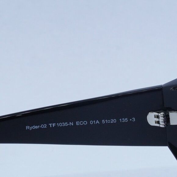 Tom Ford Tom Ford Ryder-02 FT1035-N 01A Sunglasses Black Square Frame Size ONE SIZE - 11 Thumbnail