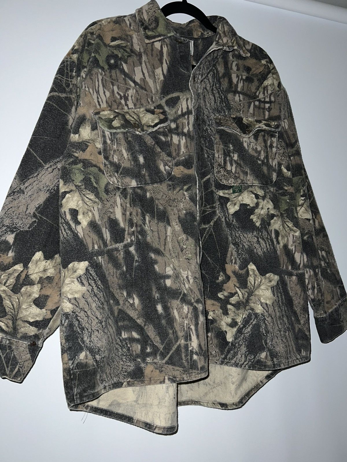 Mossy Oaks × Vintage Vintage Mossy Oak Camo Button Up Shirt Size US XL / EU 56 / 4 - 4 Thumbnail