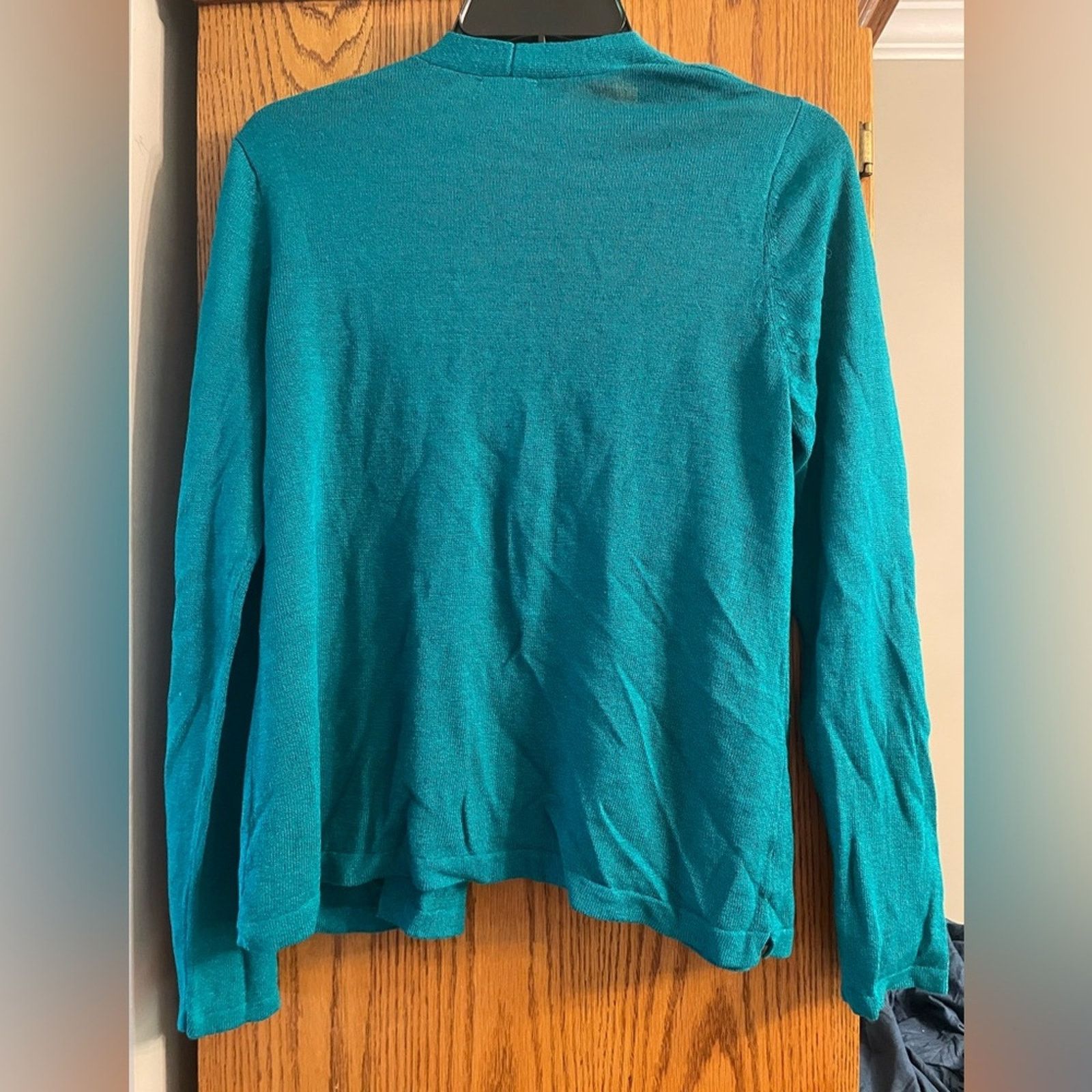 J. Jill NWT J. Jill Vibrant Blue Open-Front Cardigan Size S / US 4 / IT 40 - 2 Thumbnail