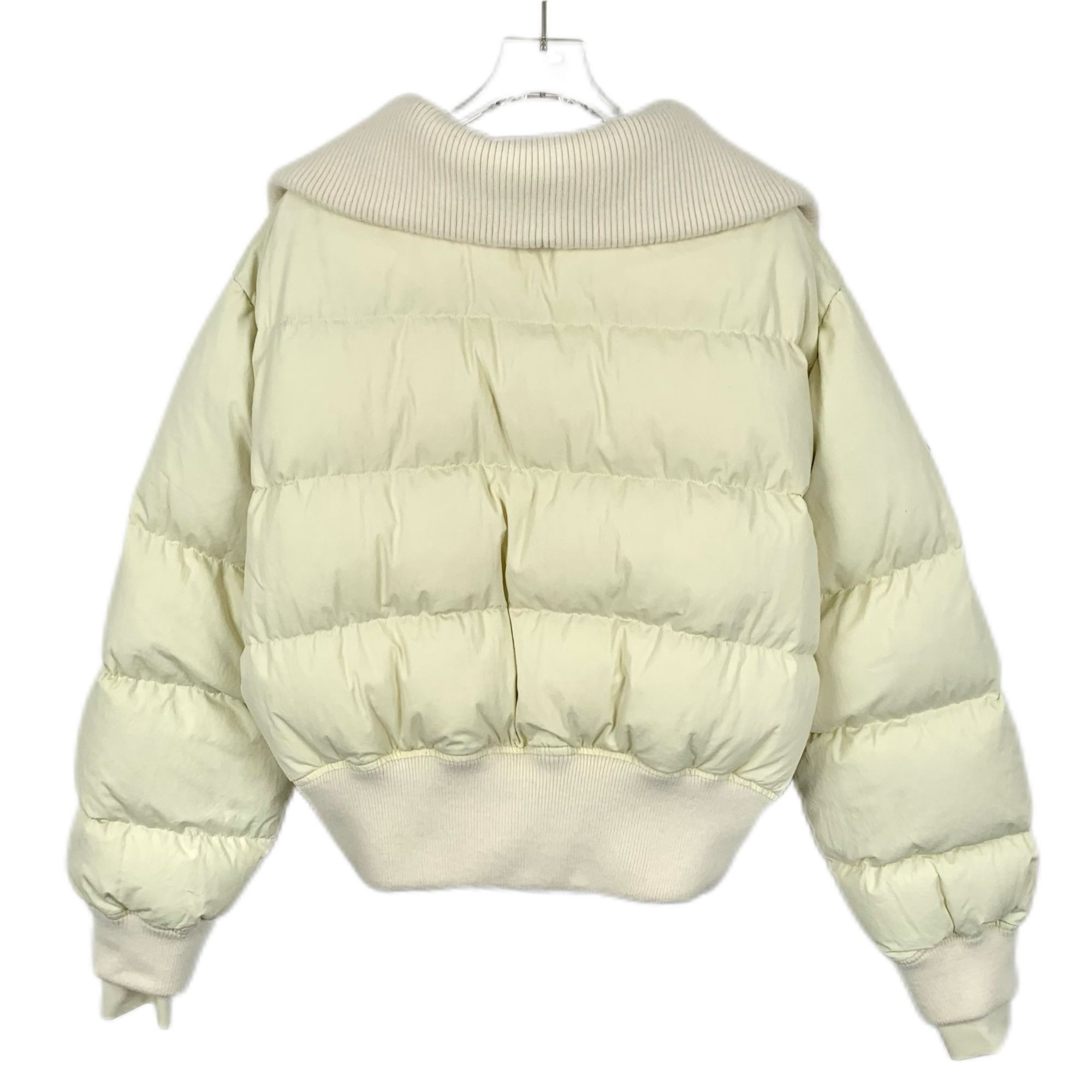 Louis Vuitton CW0017 Louis Vuitton Womens Ivory Puffer Jacket Size M / US 6-8 / IT 42-44 - 2 Thumbnail