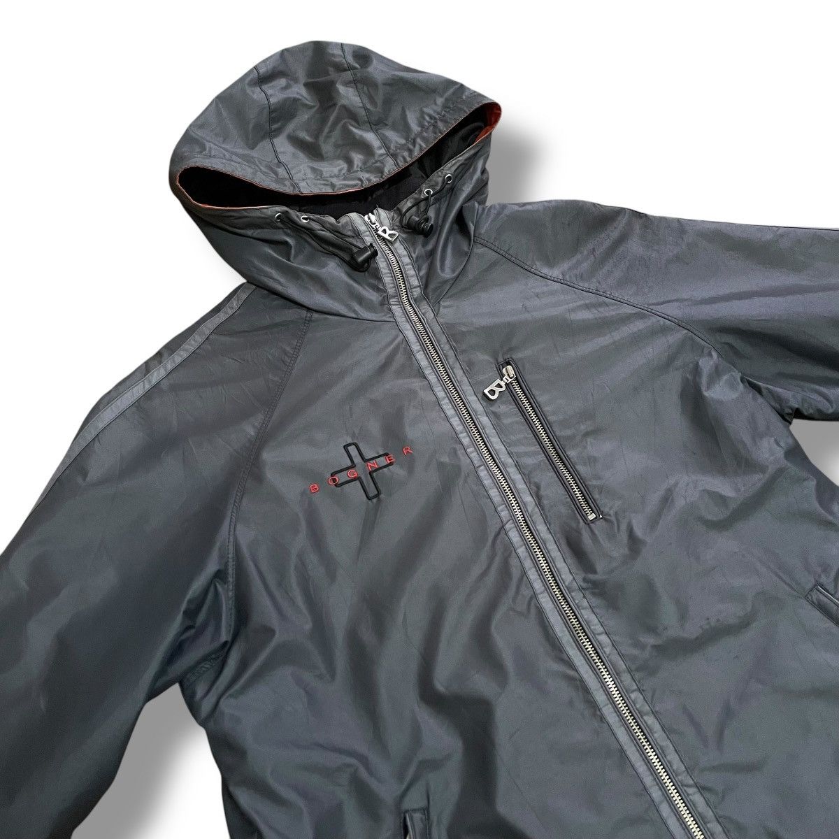 Bogner BOGNER FULL ZIP EMBROIDERED SPELL OUT HOODIE JACKET Size US L / EU 52-54 / 3 - 4 Thumbnail