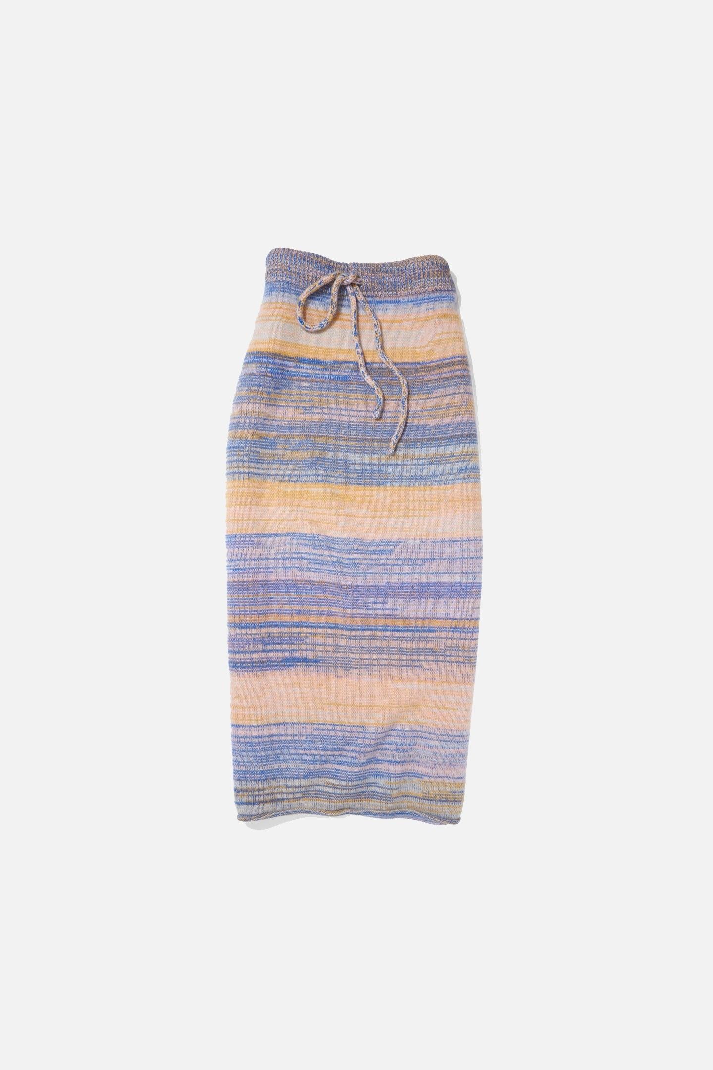 The Elder Statesman $1690 The Elder Statesman Cosmic Cashmere Maxi Skirt Size 26" / US 2 / IT 38 - 1 Thumbnail
