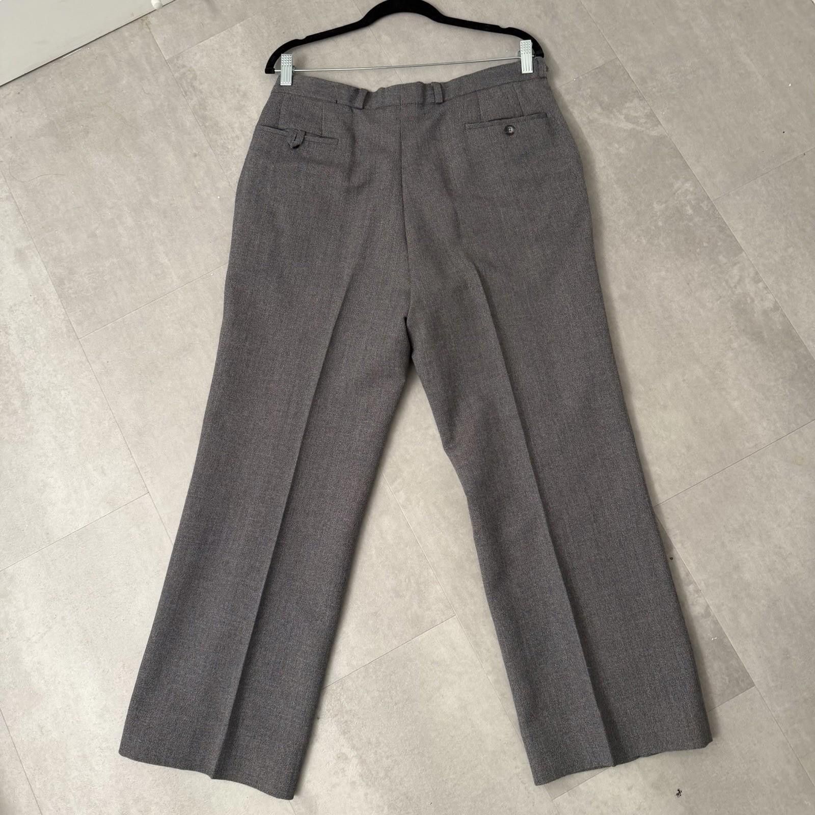 Yves Saint Laurent Yves Saint Laurent Vintage 70-80s Wool Tweed Trouser, ~32x28 Size US 32 / EU 48 - 5 Thumbnail