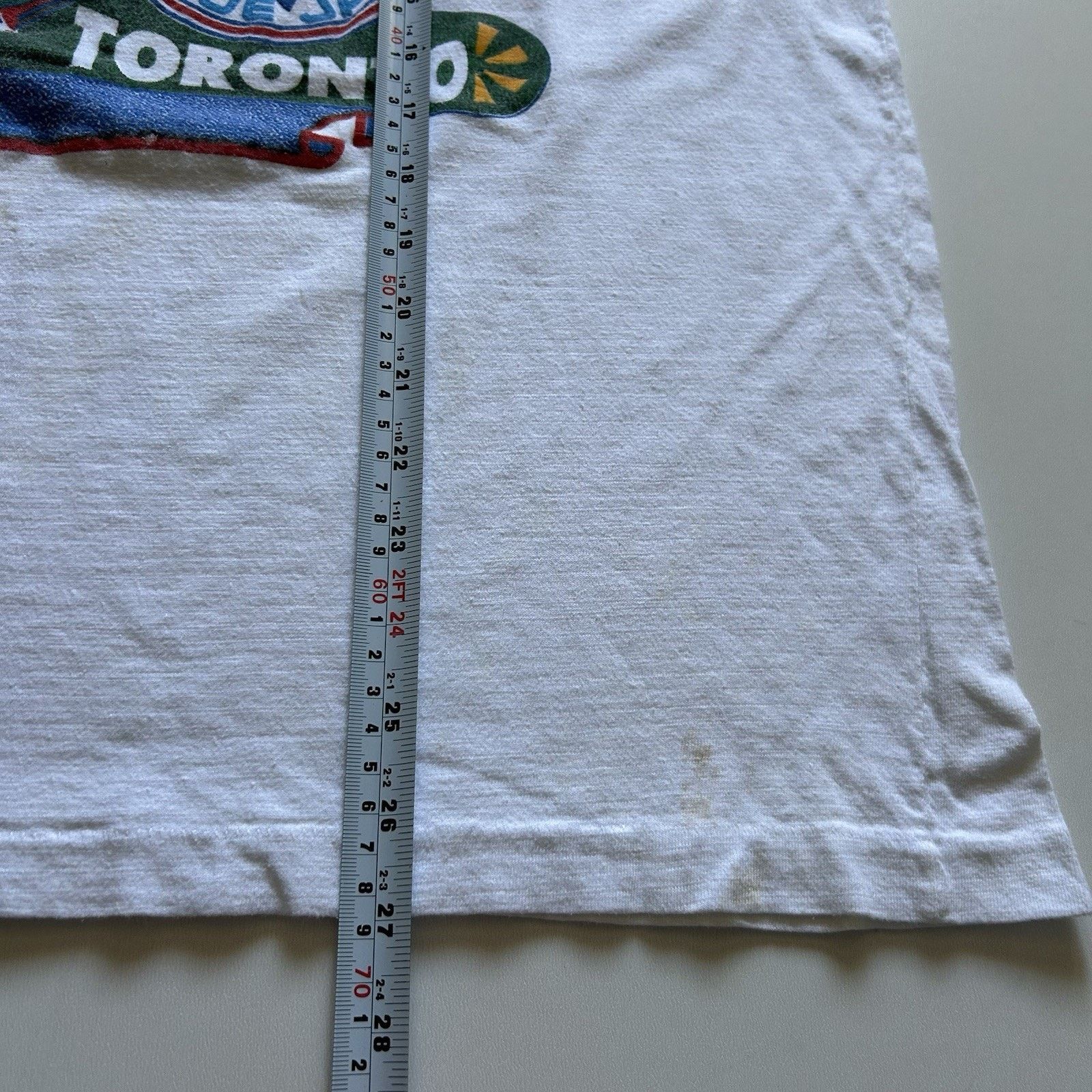 MLB Vintage 1992 MLB World Series Shirt XL 90s Blue Jays Braves Size US XL / EU 56 / 4 - 8 Thumbnail