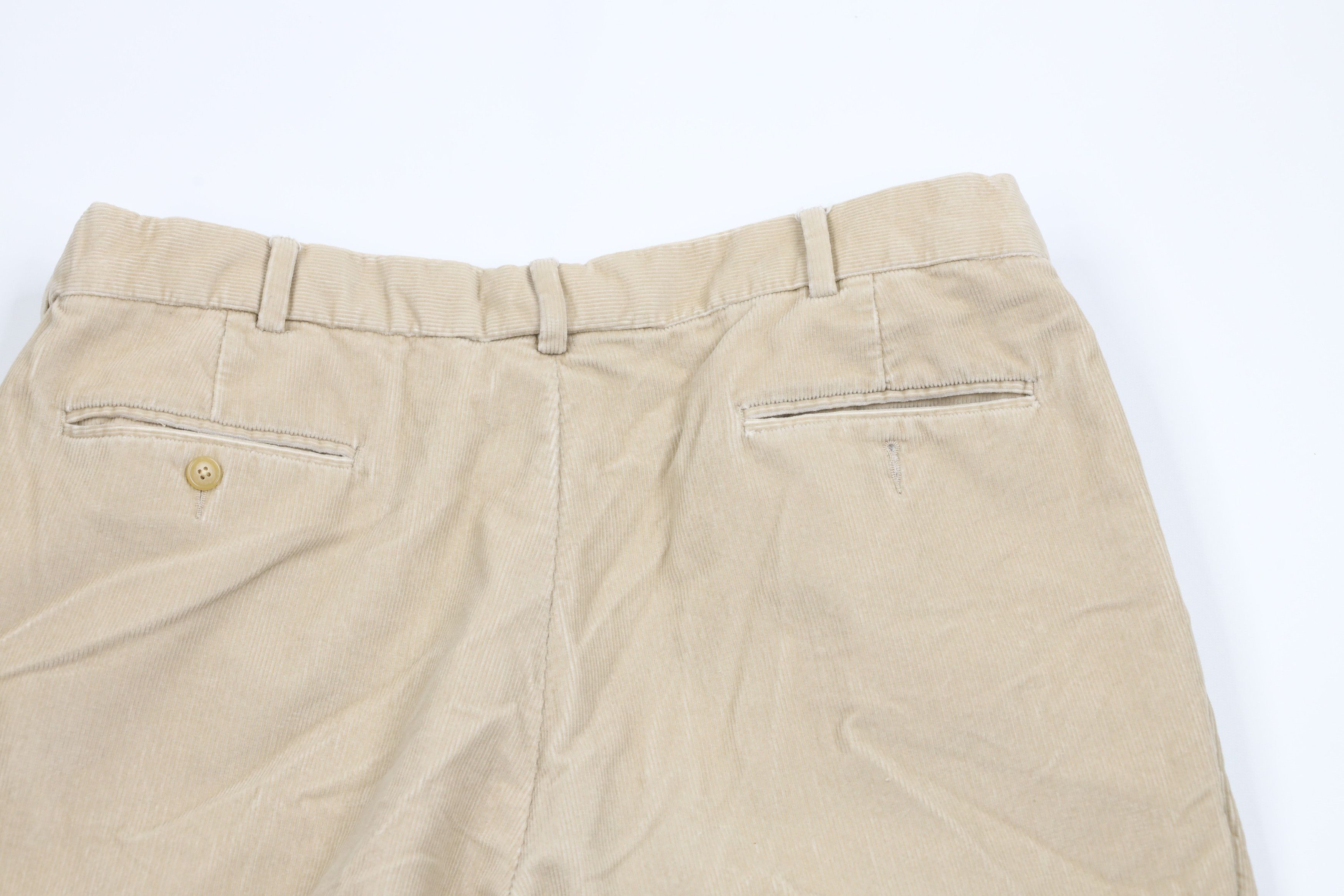 Lands' End × Vintage Vintage Lands End Cuffed Wide Leg Corduroy Chino Pants Size US 38 / EU 54 - 9 Thumbnail