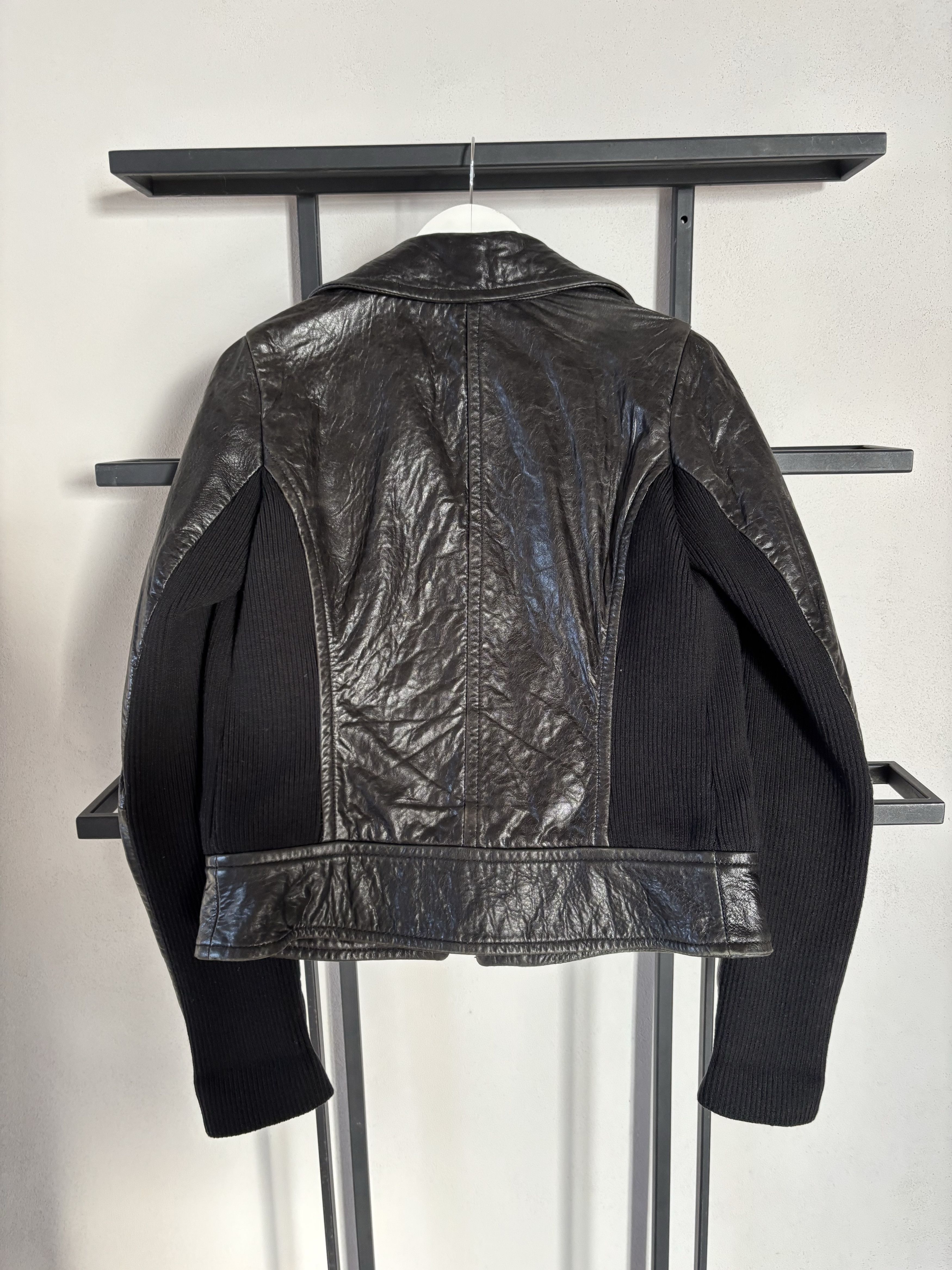 Yohji Yamamoto 00s Rare Hysteric Glamour Style Miss Sixty Leather Jacket Size US S / EU 44-46 / 1 - 5 Thumbnail