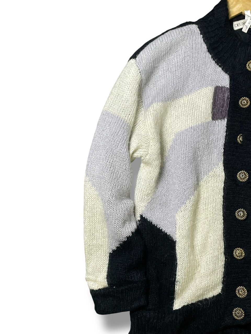 Designer × Vintage Vintage Deux Roche Knit Cardigan (2) Size US S / EU 44-46 / 1 - 5 Thumbnail